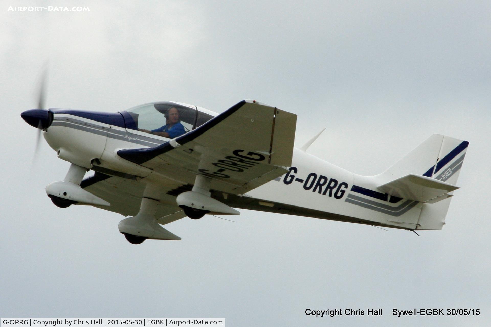 G-ORRG, 1977 Robin DR-400-180 Regent Regent C/N 1216, at Aeroexpo 2015