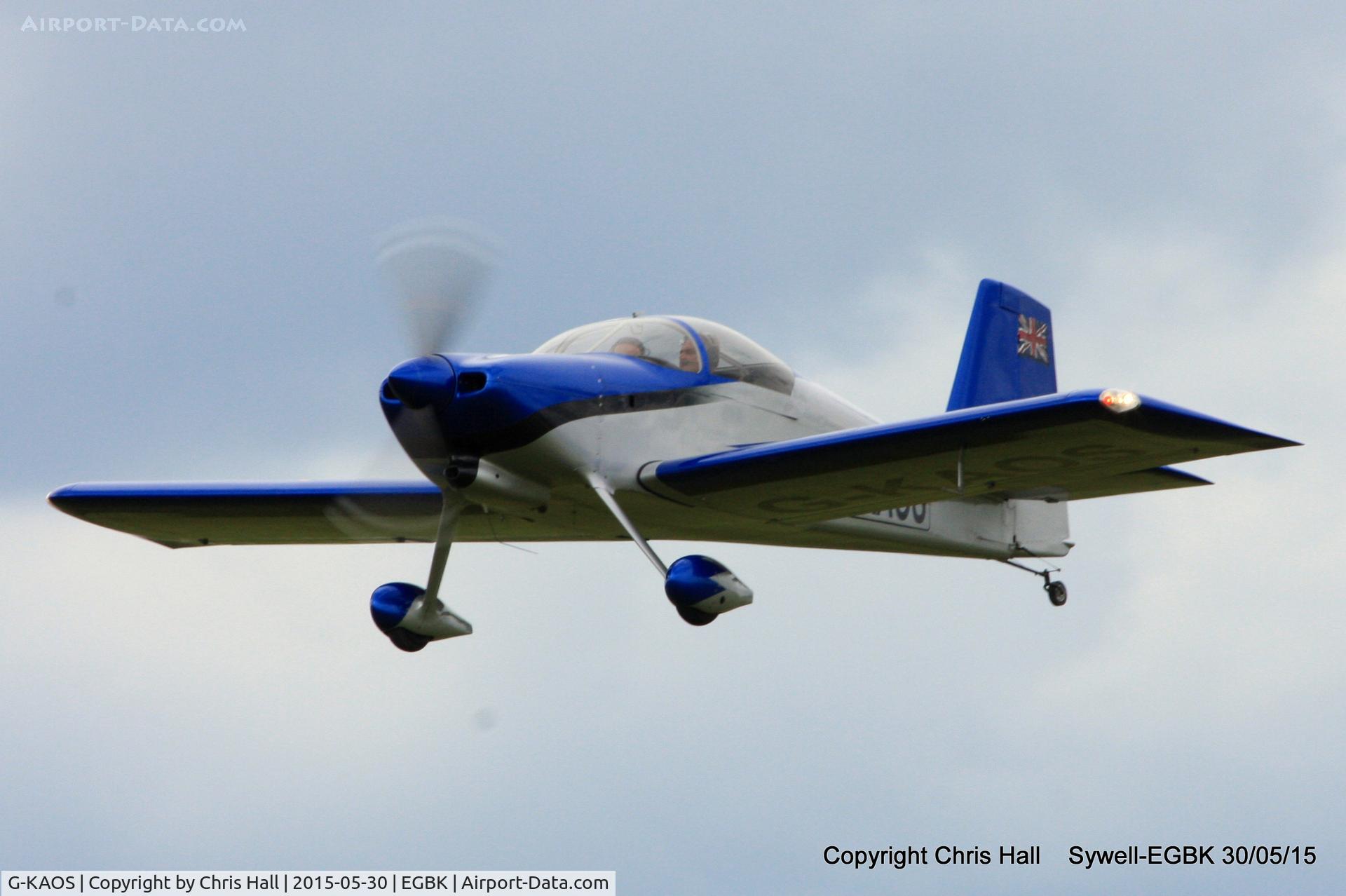 G-KAOS, 2003 Vans RV-7 C/N PFA 323-13956, at Aeroexpo 2015