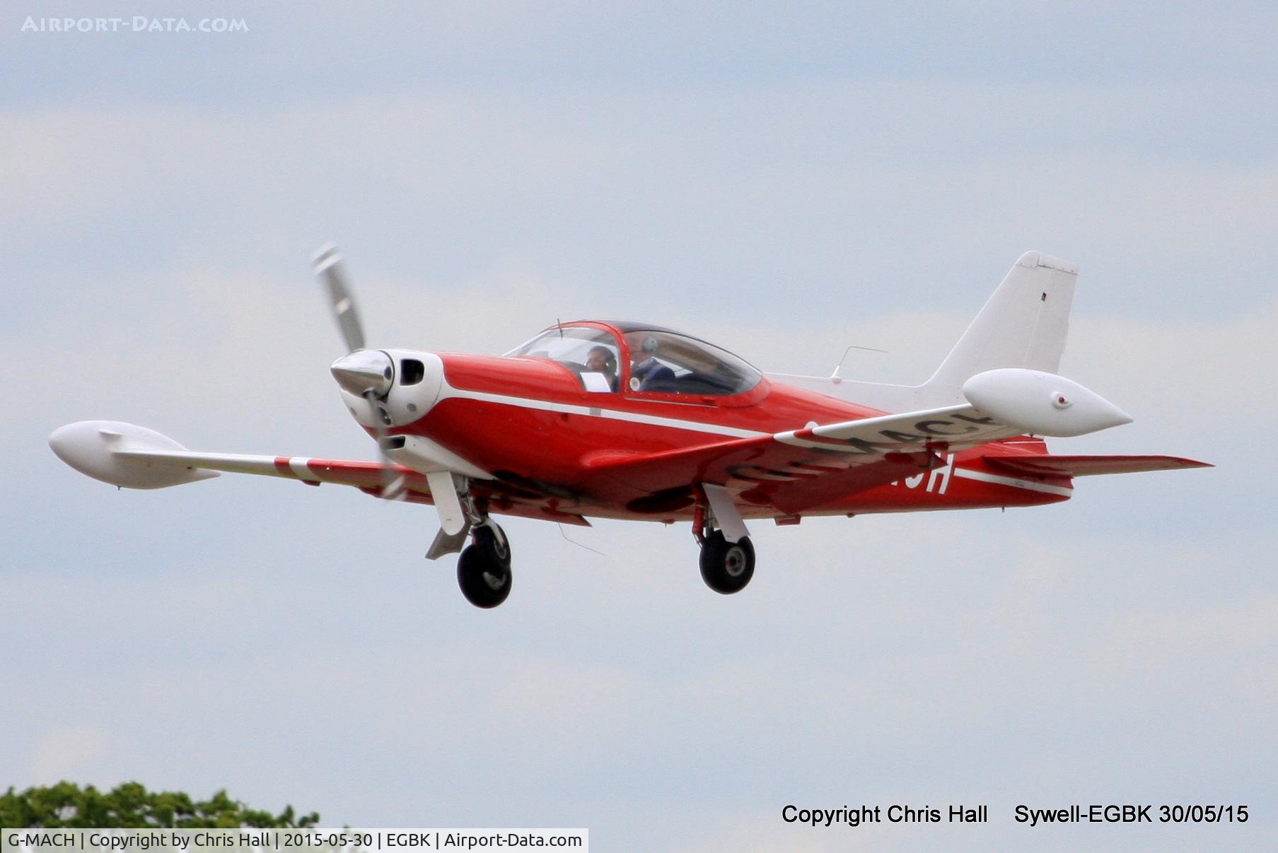 G-MACH, 1968 SIAI-Marchetti F-260 C/N 114, at Aeroexpo 2015