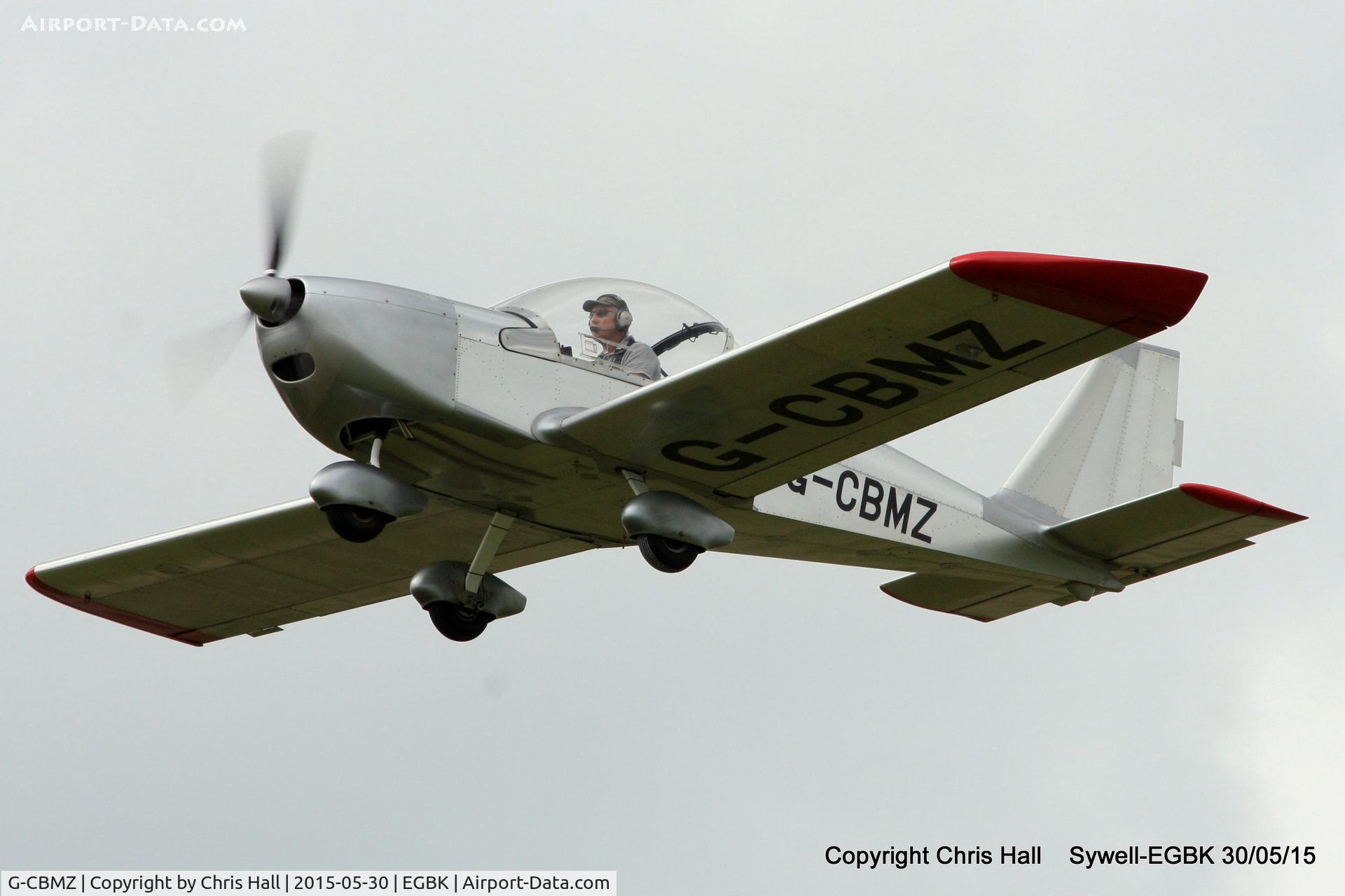 G-CBMZ, 2002 Aerotechnik EV-97 Eurostar C/N PFA 315-13890, at Aeroexpo 2015
