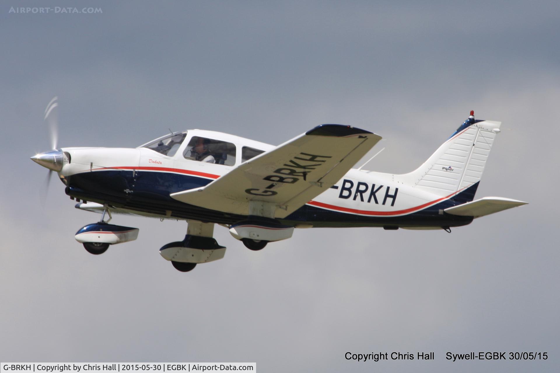 G-BRKH, 1979 Piper PA-28-236 Dakota C/N 28-7911003, at Aeroexpo 2015
