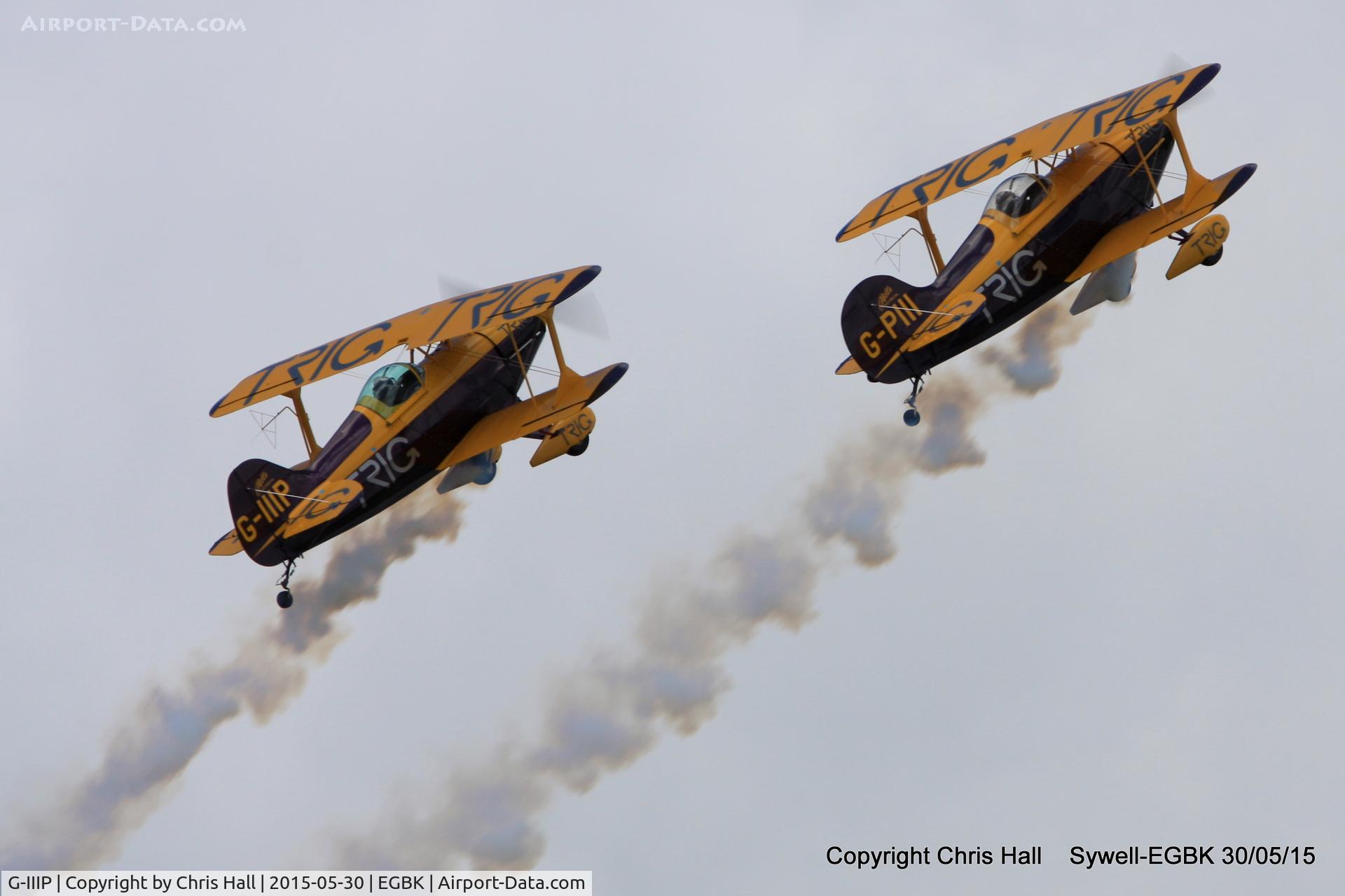 G-IIIP, 1984 Pitts S-1D Special C/N PFA 009-10195, at Aeroexpo 2015