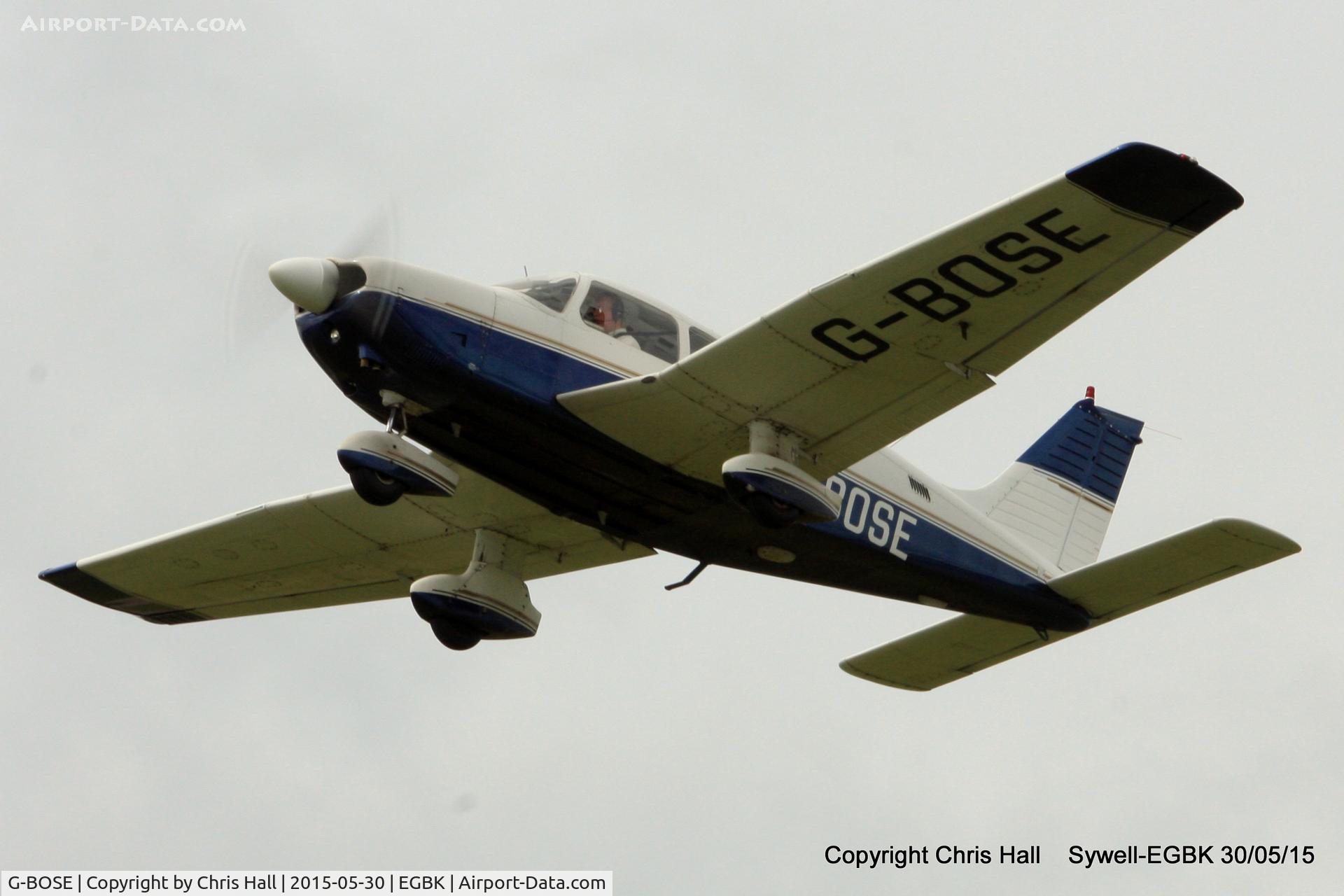 G-BOSE, 1985 Piper PA-28-181 Cherokee Archer II C/N 28-8590007, at Aeroexpo 2015