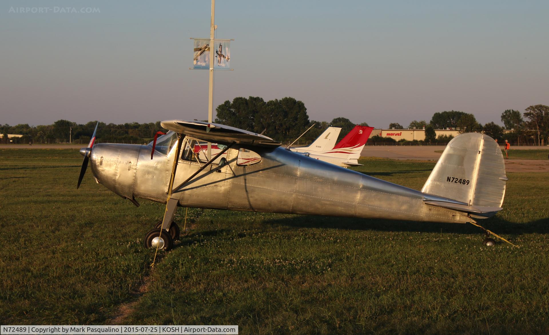 N72489, 1946 Cessna 140 C/N 9657, Cessna 140