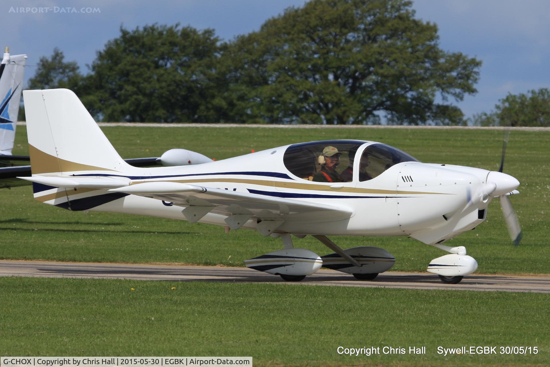 G-CHOX, 2003 Europa XS Tri-Gear C/N PFA 247-13974, at Aeroexpo 2015