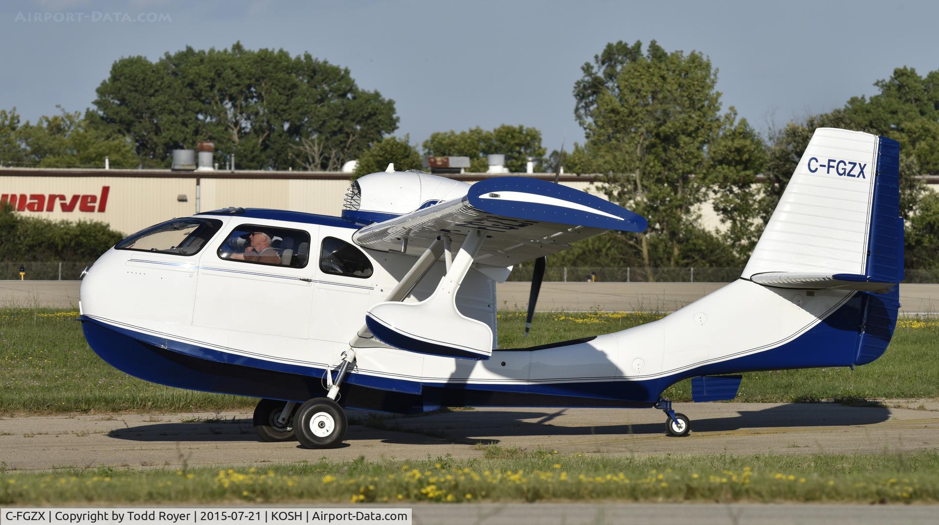 C-FGZX, 2009 Republic RC-3 Seabee Seabee C/N 593, Airventure 2015