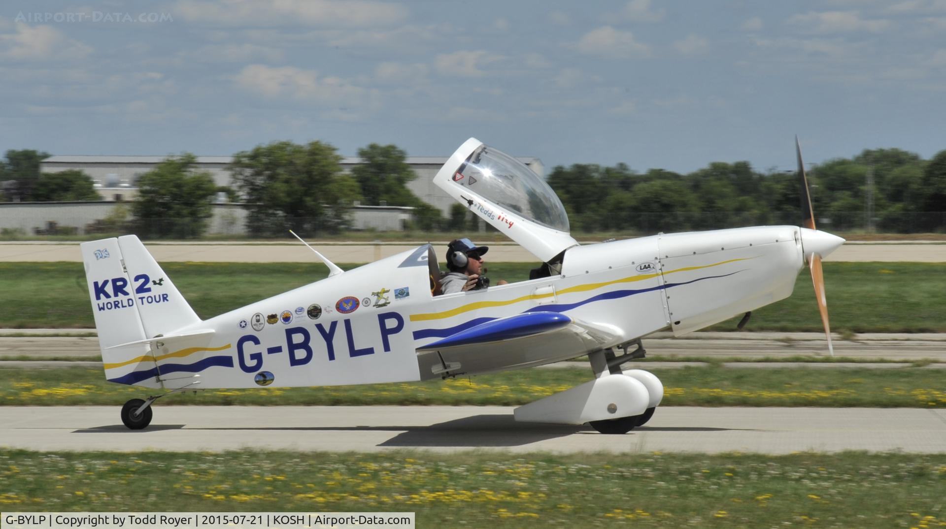 G-BYLP, 1999 Rand KR-2 C/N PFA 129-11431, Airventure 2015