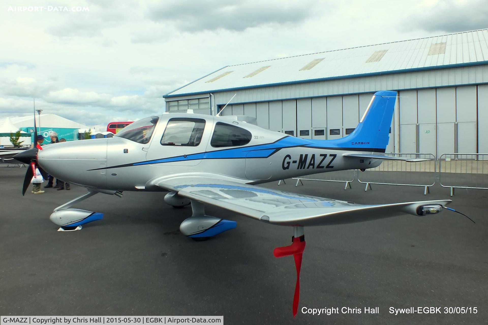 G-MAZZ, 2014 Cirrus SR22 C/N 4135, at Aeroexpo 2015