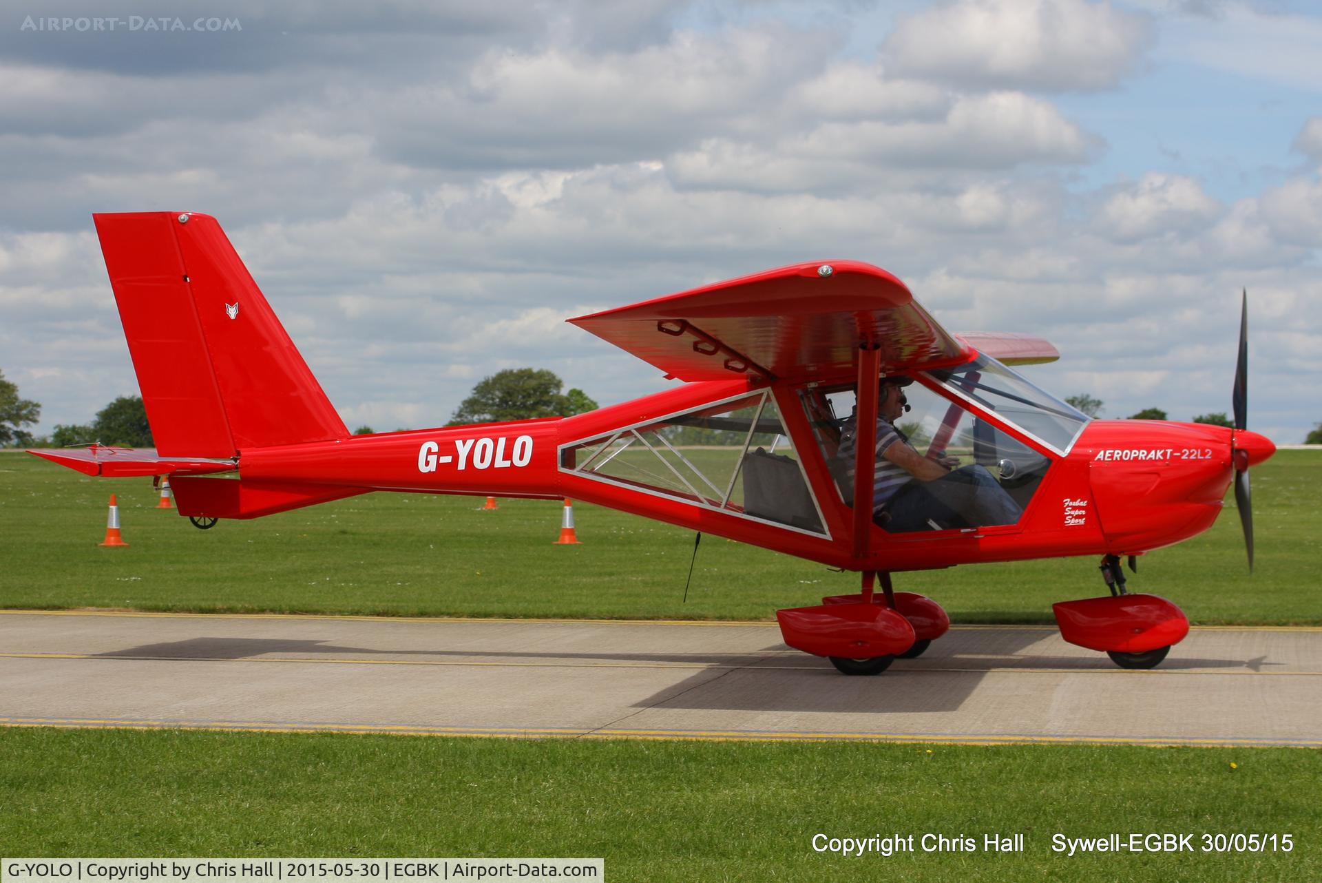 G-YOLO, 2013 Aeroprakt A22-L2 Foxbat C/N LAA 317C-15206, at Aeroexpo 2015