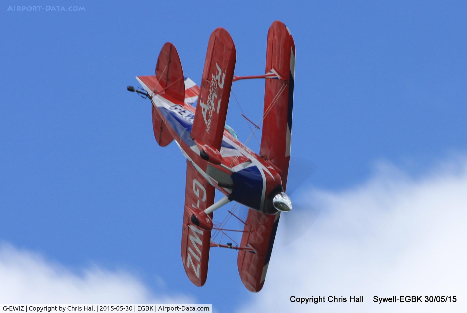 G-EWIZ, 1981 Pitts S-2S Special C/N S18, at Aeroexpo 2015
