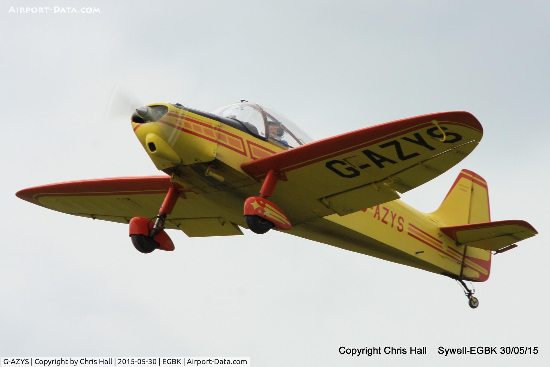 G-AZYS, 1961 Scintex CP-301C-1 Emeraude C/N 568, at Aeroexpo 2015
