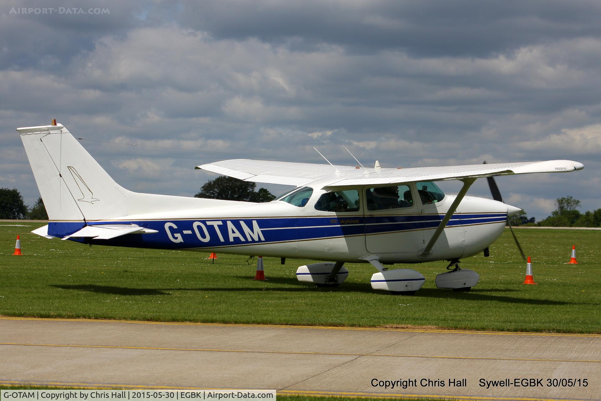 G-OTAM, 1974 Cessna 172M Skyhawk C/N 172-64098, at Aeroexpo 2015
