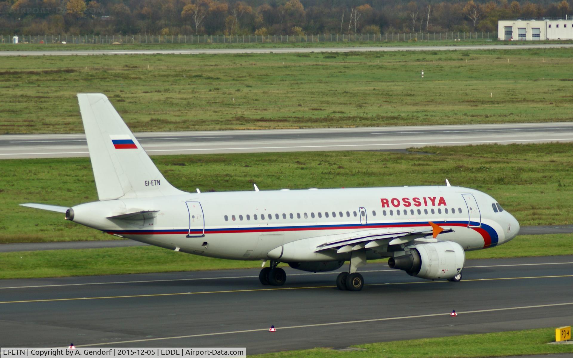 EI-ETN, 2002 Airbus A319-111 C/N 1654, Rossiya, seen here at Düsseldorf Int'l(EDDL)