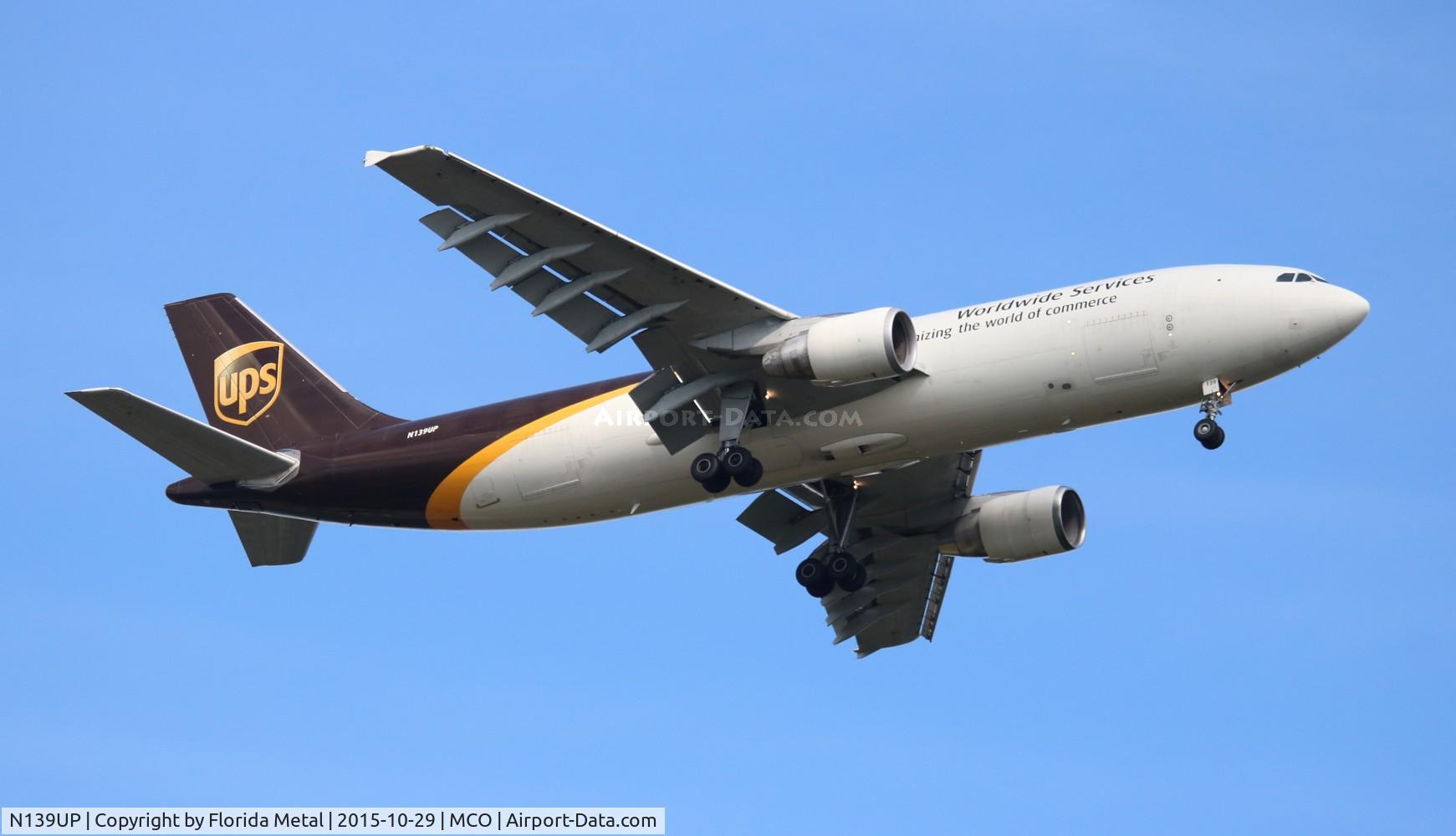 N139UP, 2001 Airbus A300F4-622R(F) C/N 0822, UPS A3000
