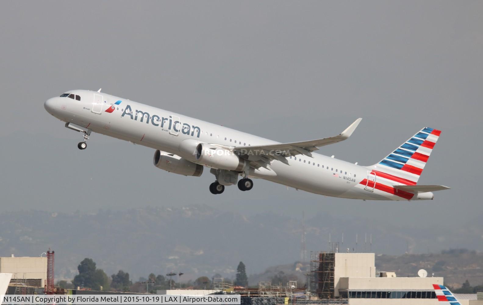 N145AN, 2015 Airbus A321-231 C/N 6783, American