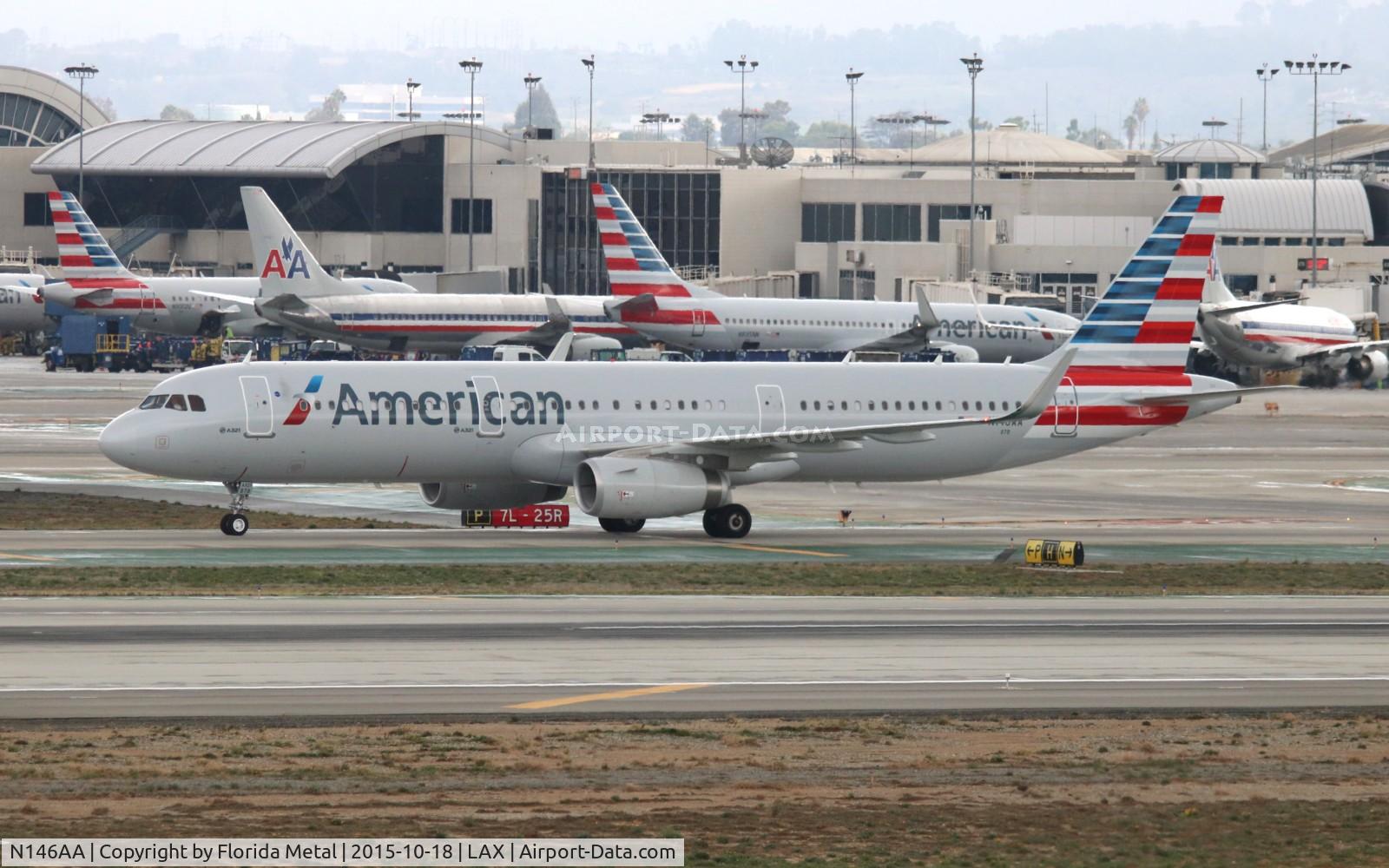N146AA, 2015 Airbus A321-231 C/N 6761, American