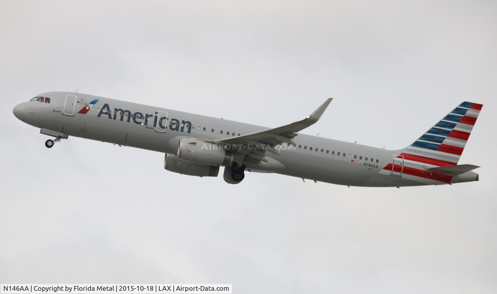 N146AA, 2015 Airbus A321-231 C/N 6761, American