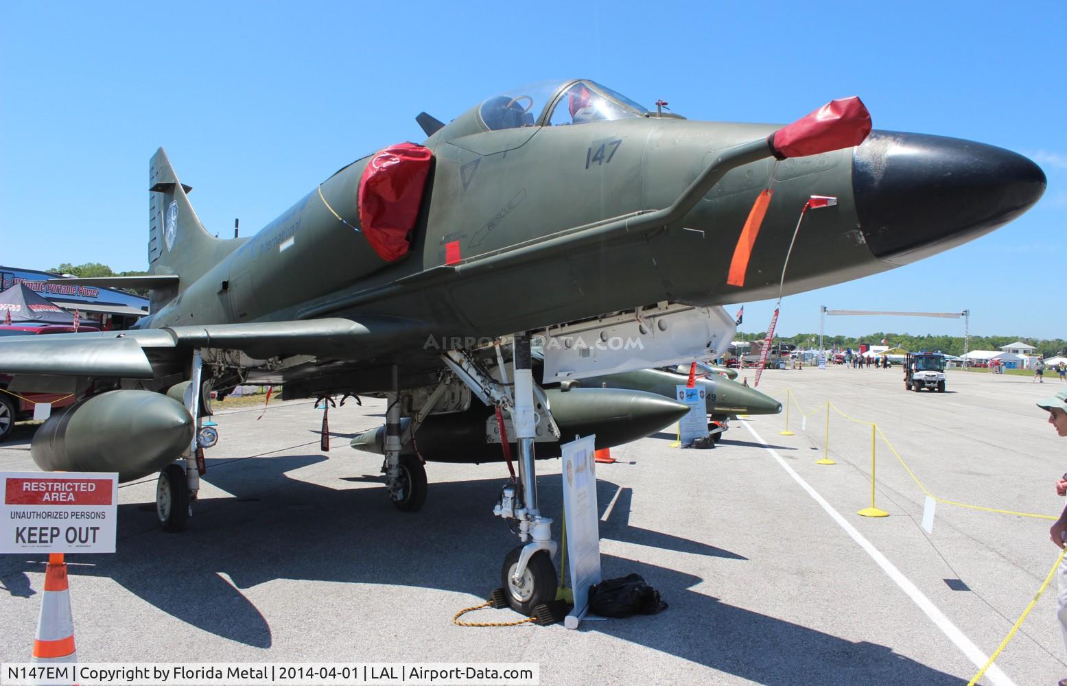 N147EM, 1968 McDonnell Douglas A-4G Skyhawk C/N 13841, A-4G Skyhawk