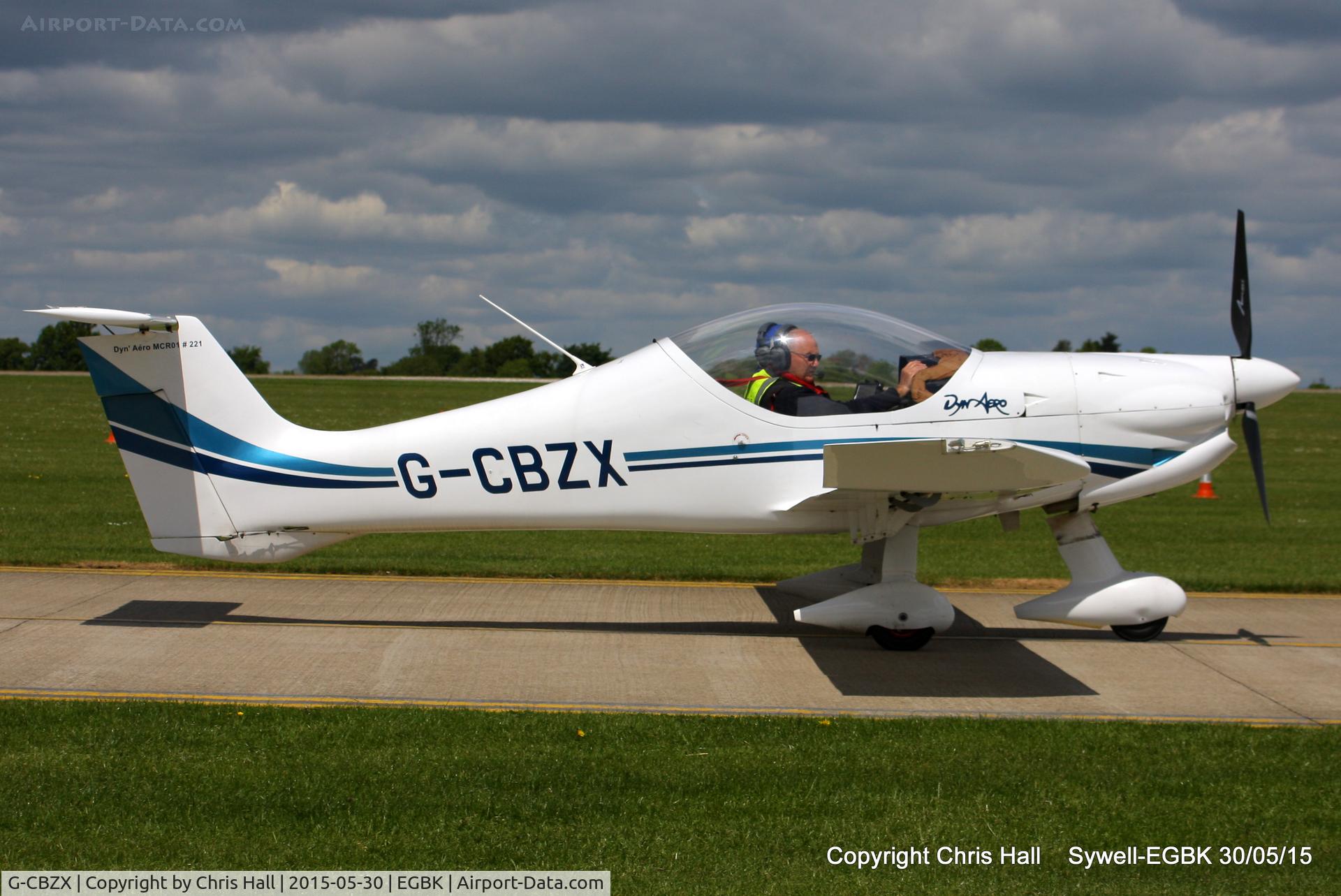 G-CBZX, 2005 Dyn'Aero MCR-01 ULC Banbi C/N PFA 301B-13957, at Aeroexpo 2015