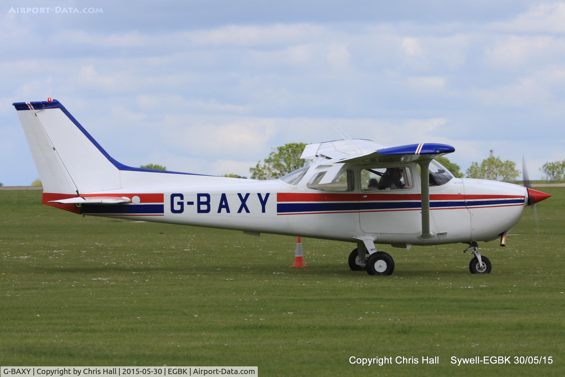 G-BAXY, 1972 Reims F172M ll Skyhawk C/N 0905, at Aeroexpo 2015