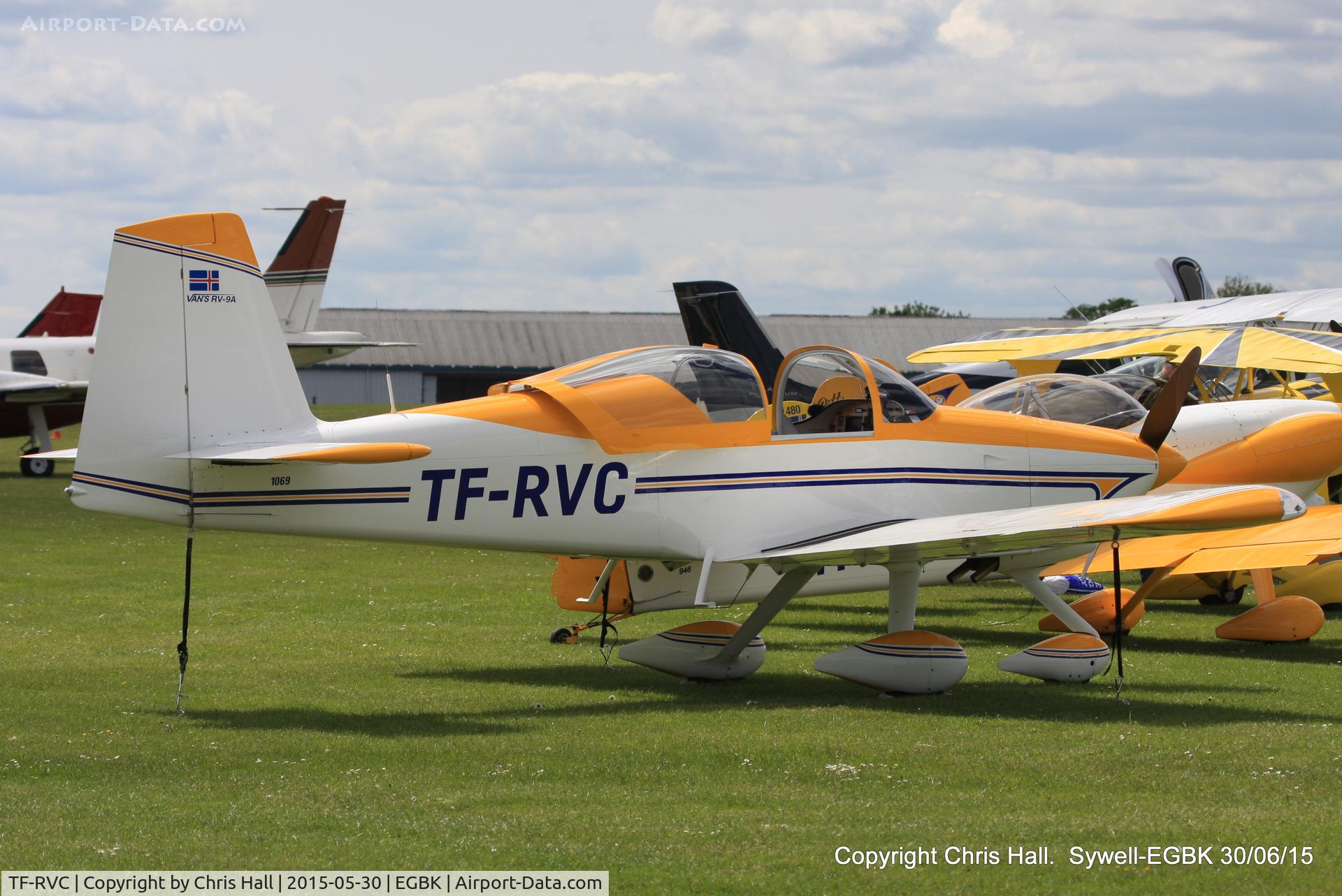 TF-RVC, Vans RV-9A C/N 90420, at Aeroexpo 2015