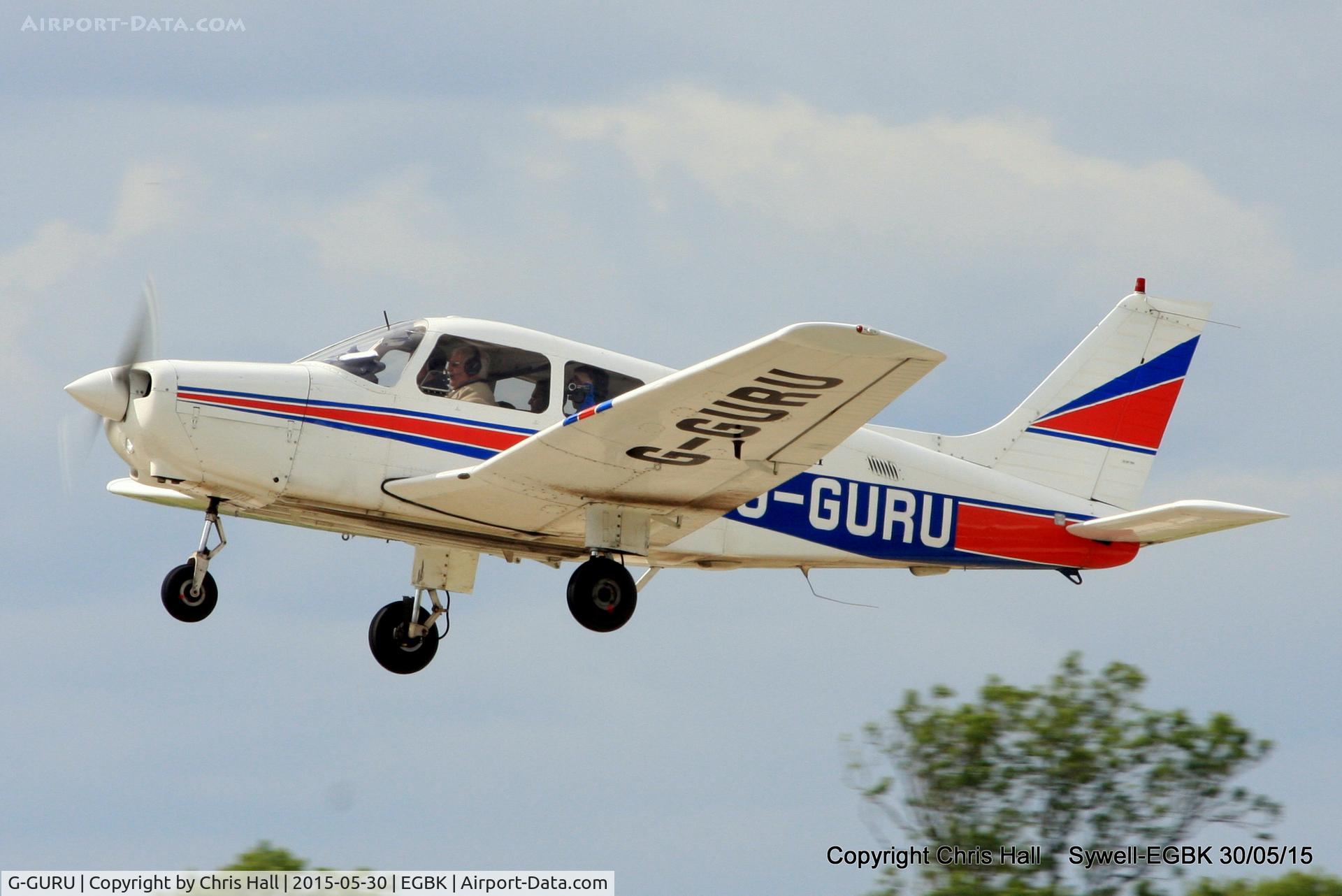 G-GURU, 1983 Piper PA-28-161 Cherokee Warrior II C/N 28-8316018, at Aeroexpo 2015