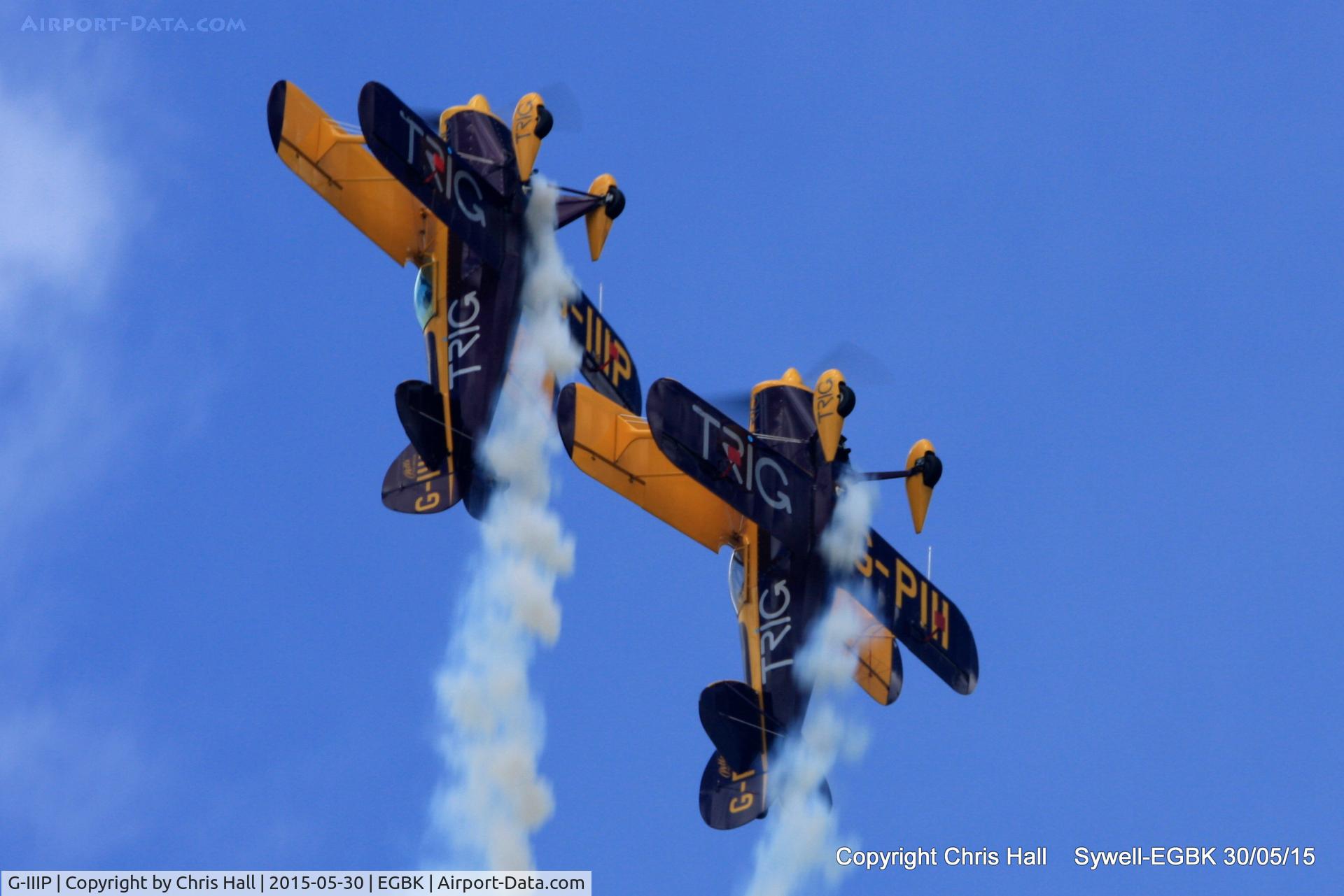 G-IIIP, 1984 Pitts S-1D Special C/N PFA 009-10195, at Aeroexpo 2015