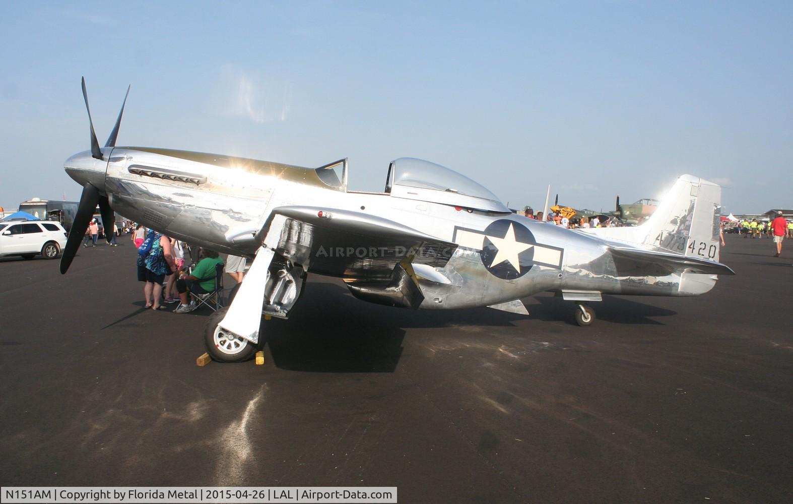 N151AM, 1944 North American P-51D Mustang C/N 122-39879, P-51D