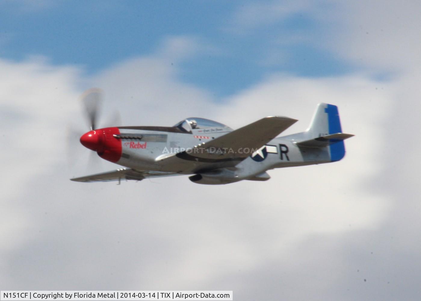 N151CF, 1944 North American P-51D Mustang C/N 44-84933N, The Rebel
