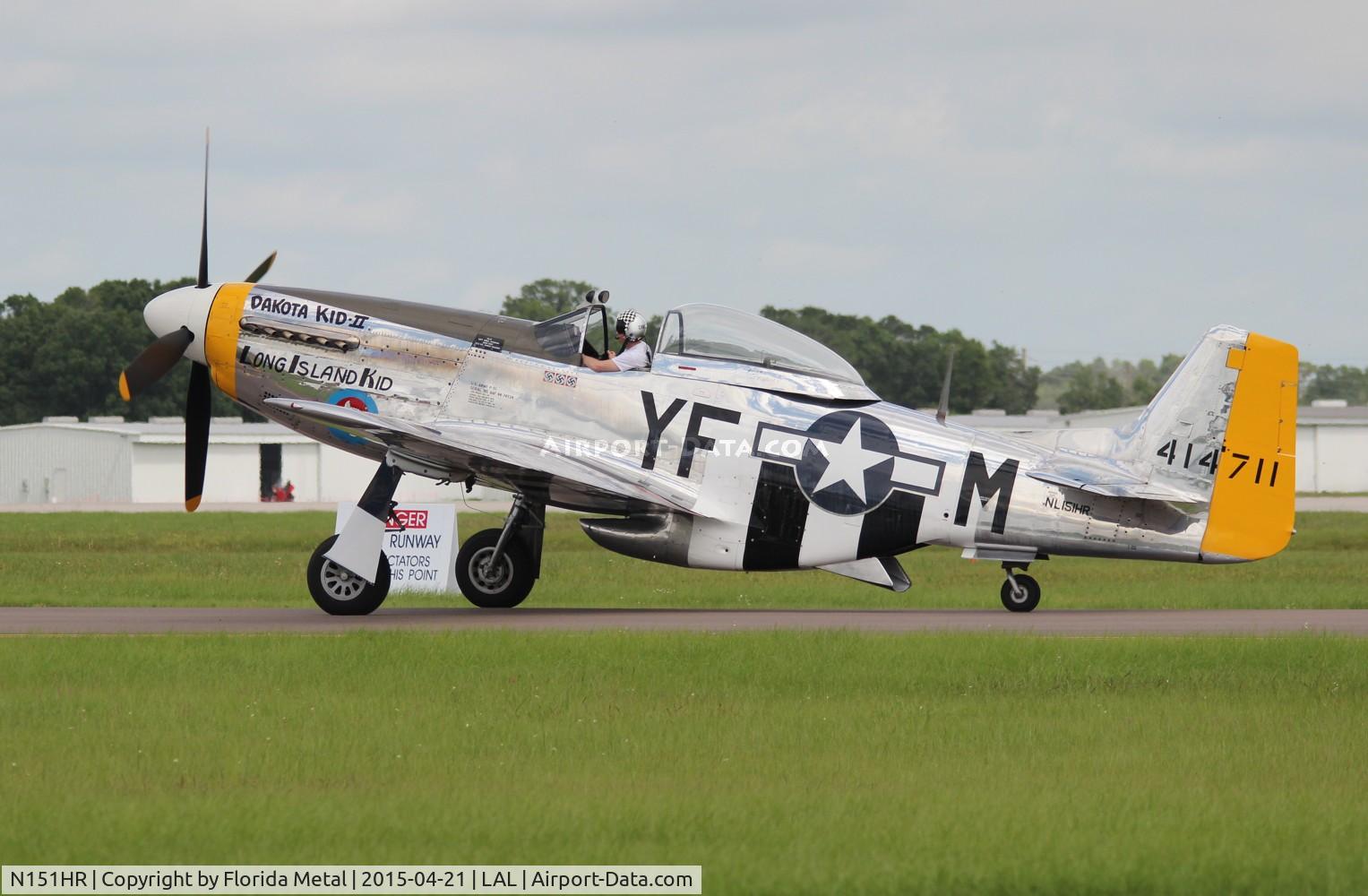 N151HR, 1945 North American P-51D Mustang C/N 12241064, Long Island Kid