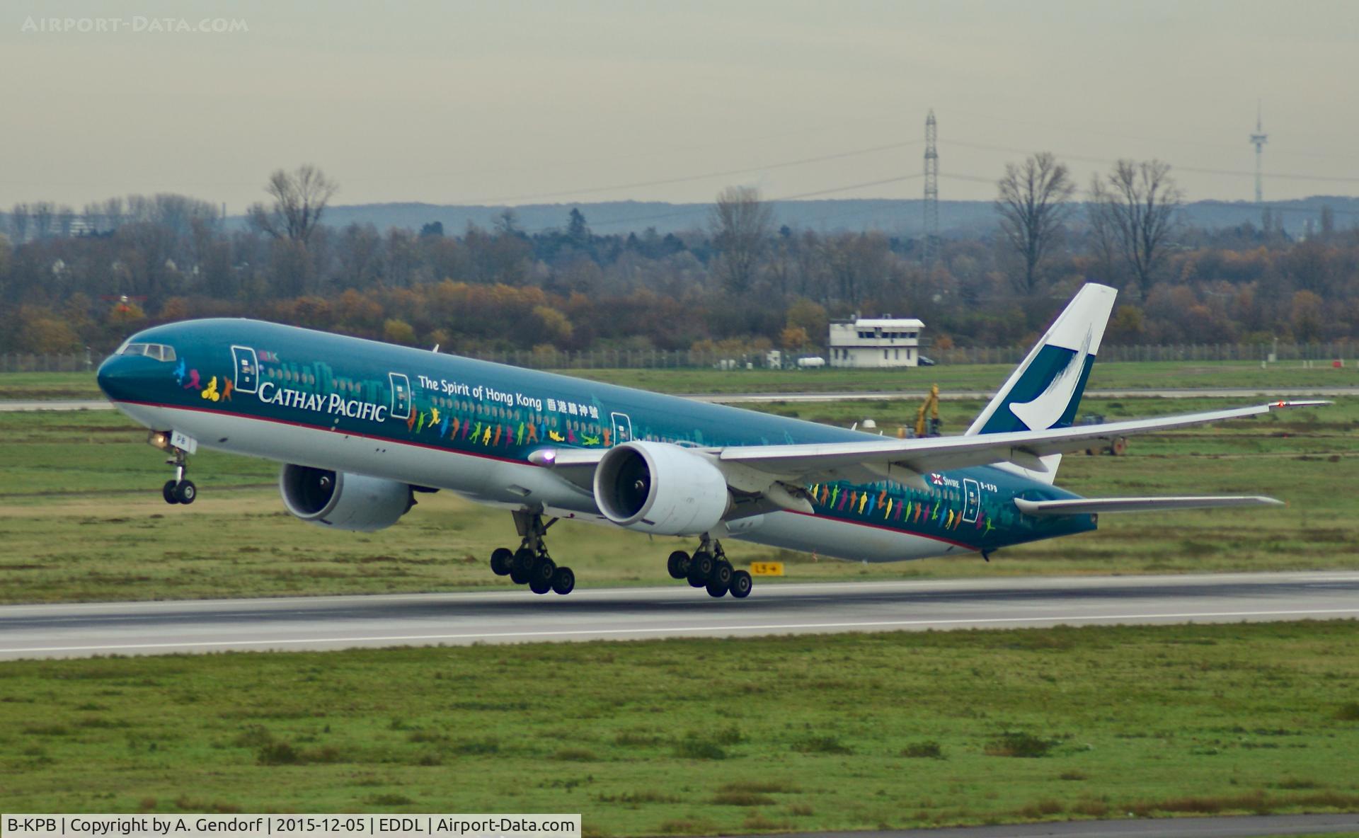 B-KPB, 2007 Boeing 777-367/ER C/N 35299, Cathay Pacific (