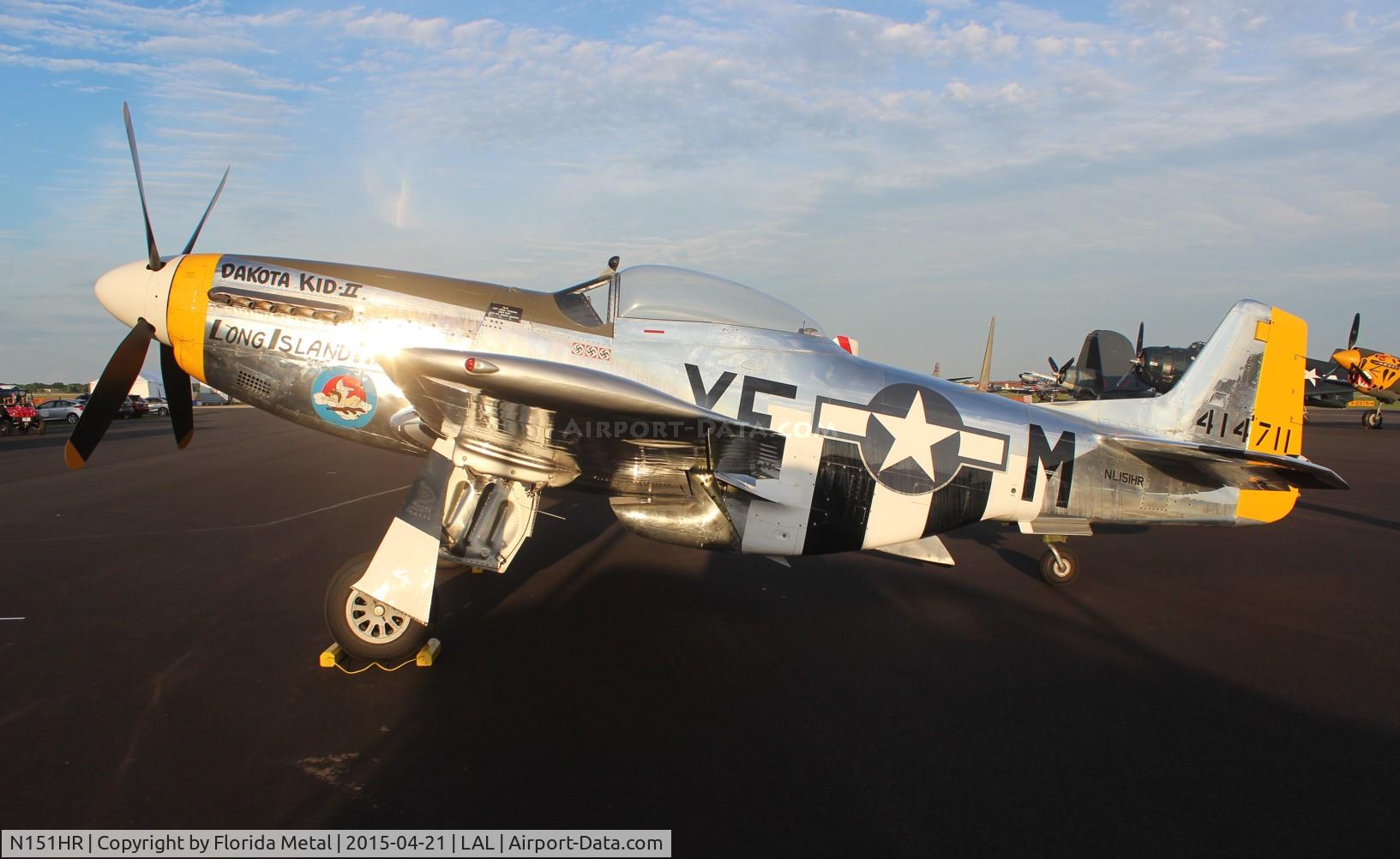 N151HR, 1945 North American P-51D Mustang C/N 12241064, Long Island Kid