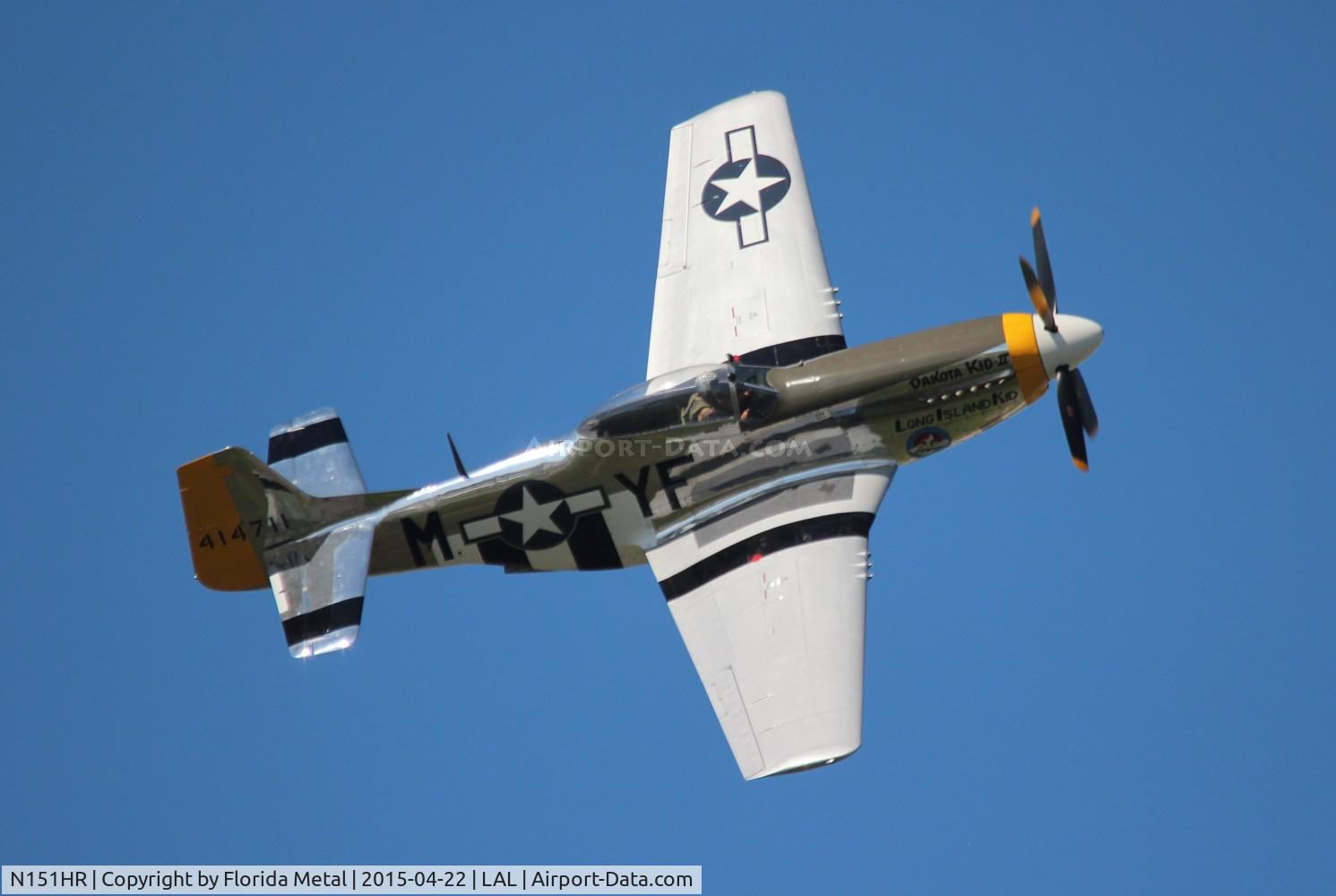 N151HR, 1945 North American P-51D Mustang C/N 12241064, Long Island Kid