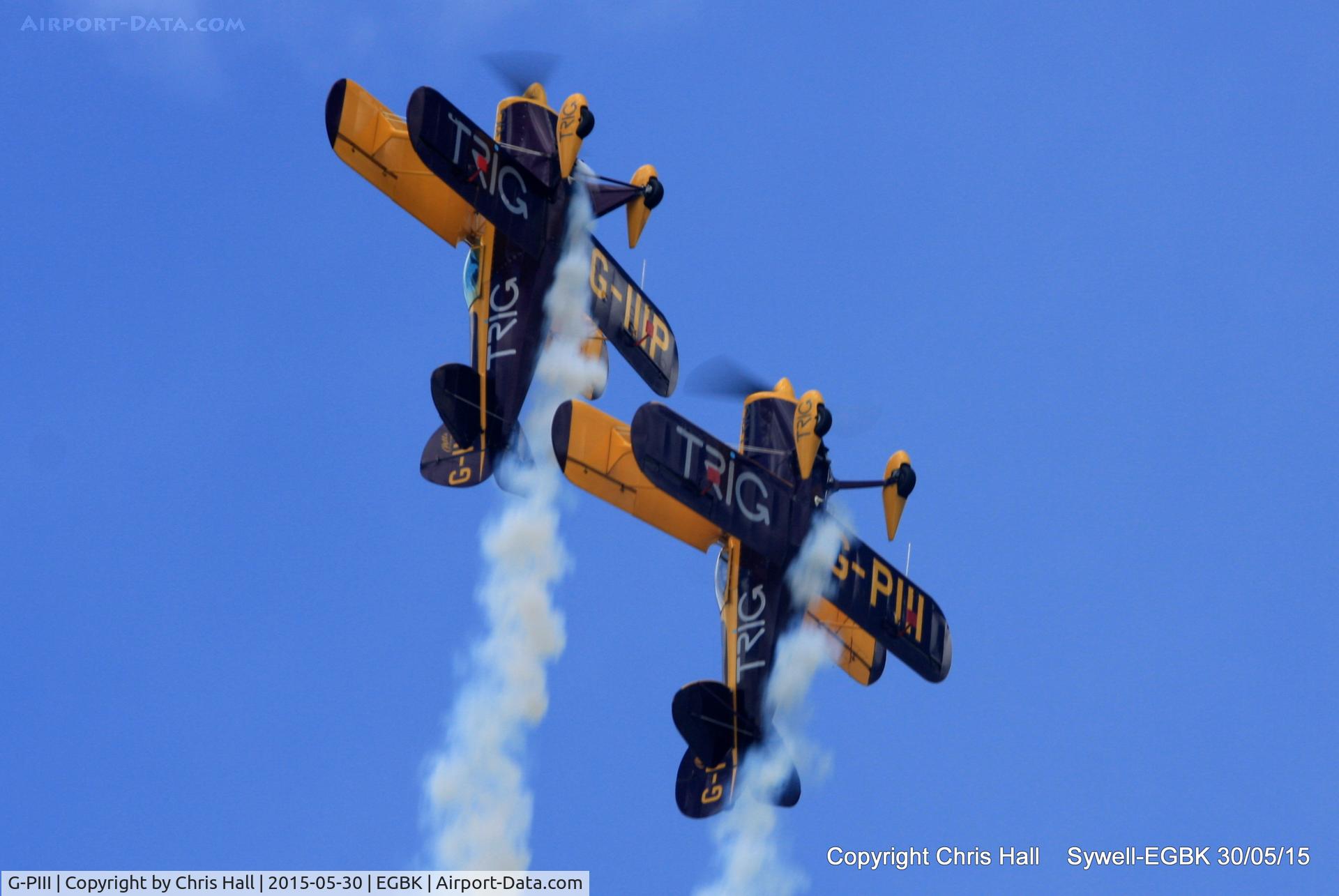 G-PIII, 1981 Pitts S-1D Special C/N PFA 009-10156, at Aeroexpo 2015