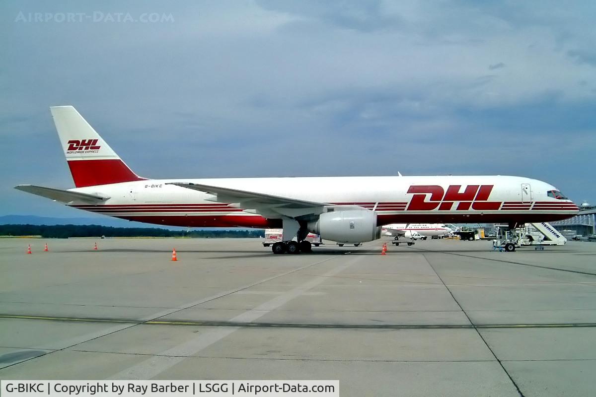 G-BIKC, 1982 Boeing 757-236/SF C/N 22174, Boeing 757-236F [22174] (DHL) Geneva~HB 23/07/2004