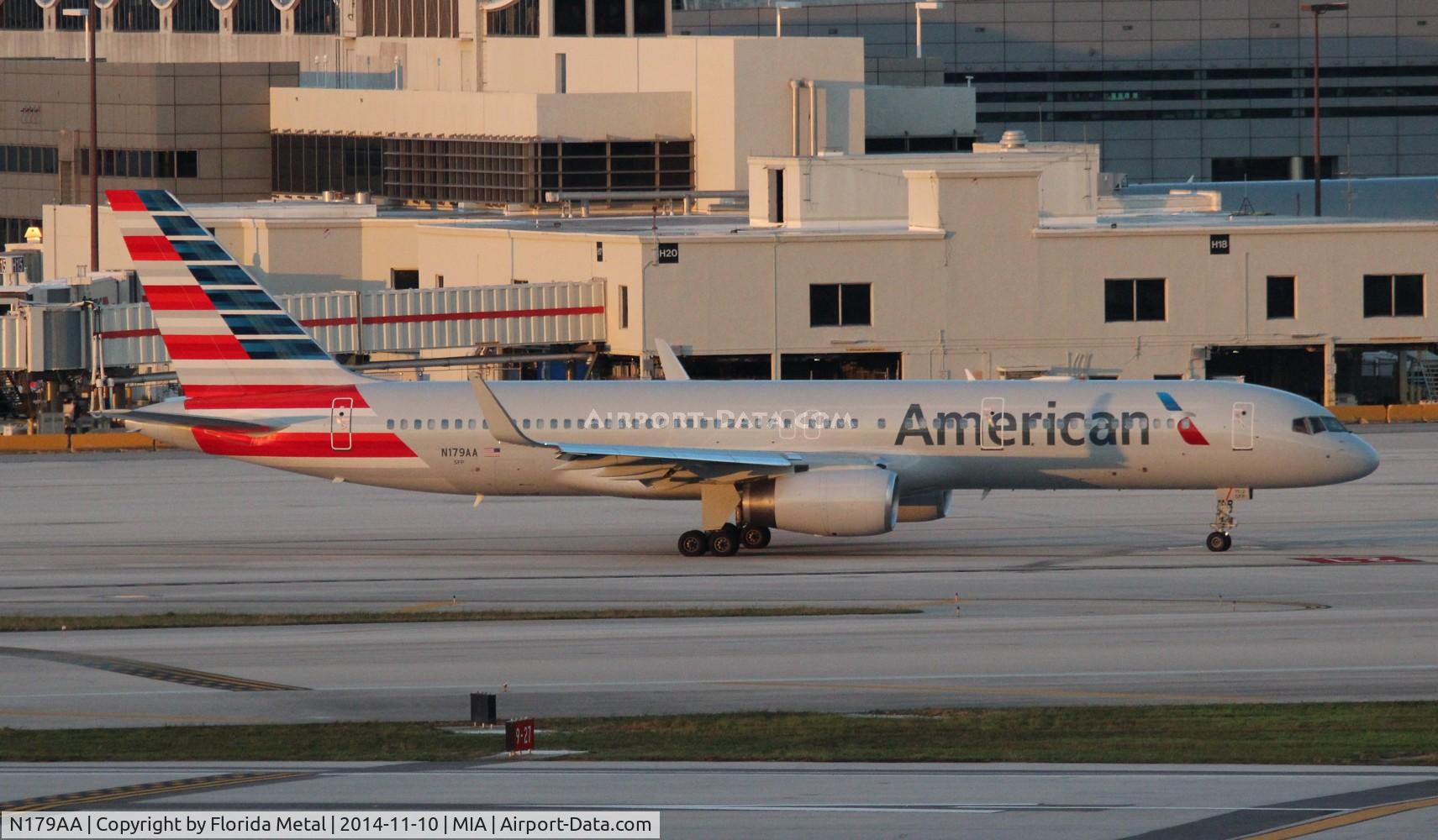 N179AA, 2002 Boeing 757-223 C/N 32397, American