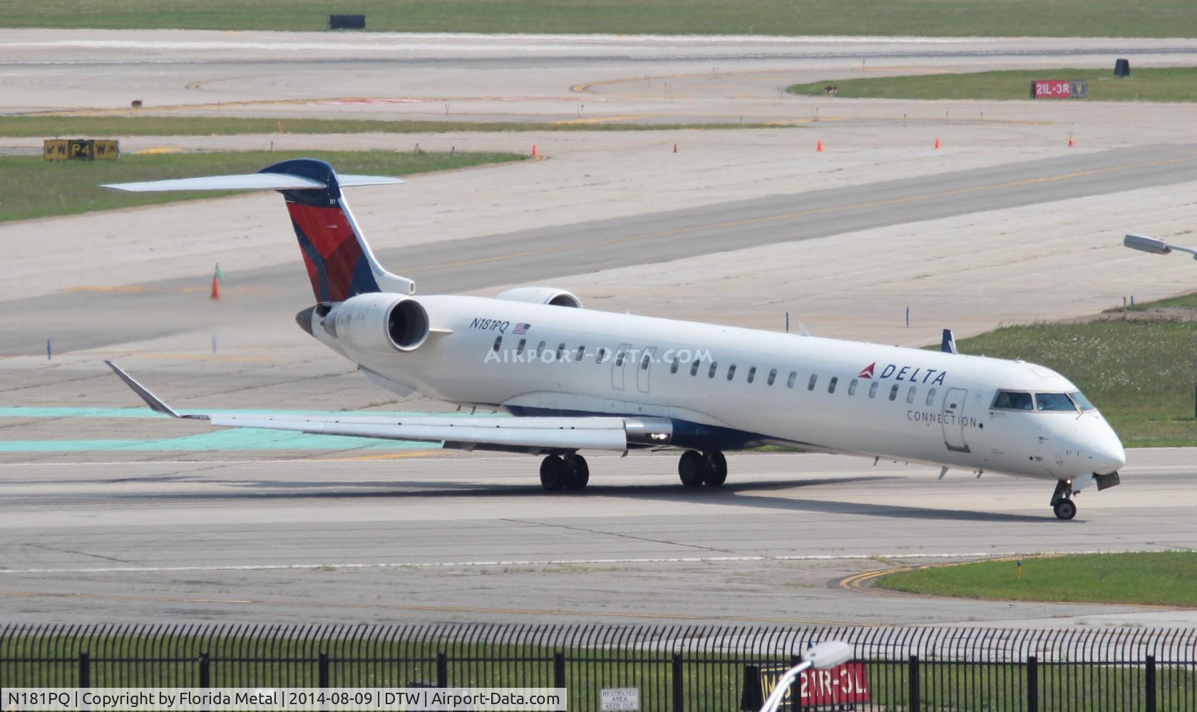N181PQ, 2008 Bombardier CRJ-900ER (CL-600-2D24) C/N 15181, Delta Connection