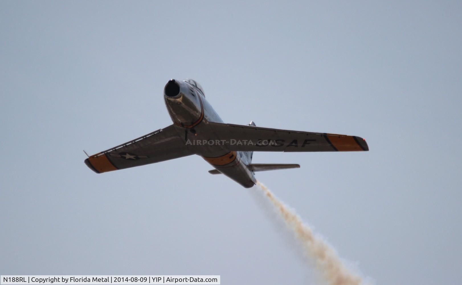 N188RL, 1952 North American F-86F Sabre C/N 191-682, F-86 Sabre