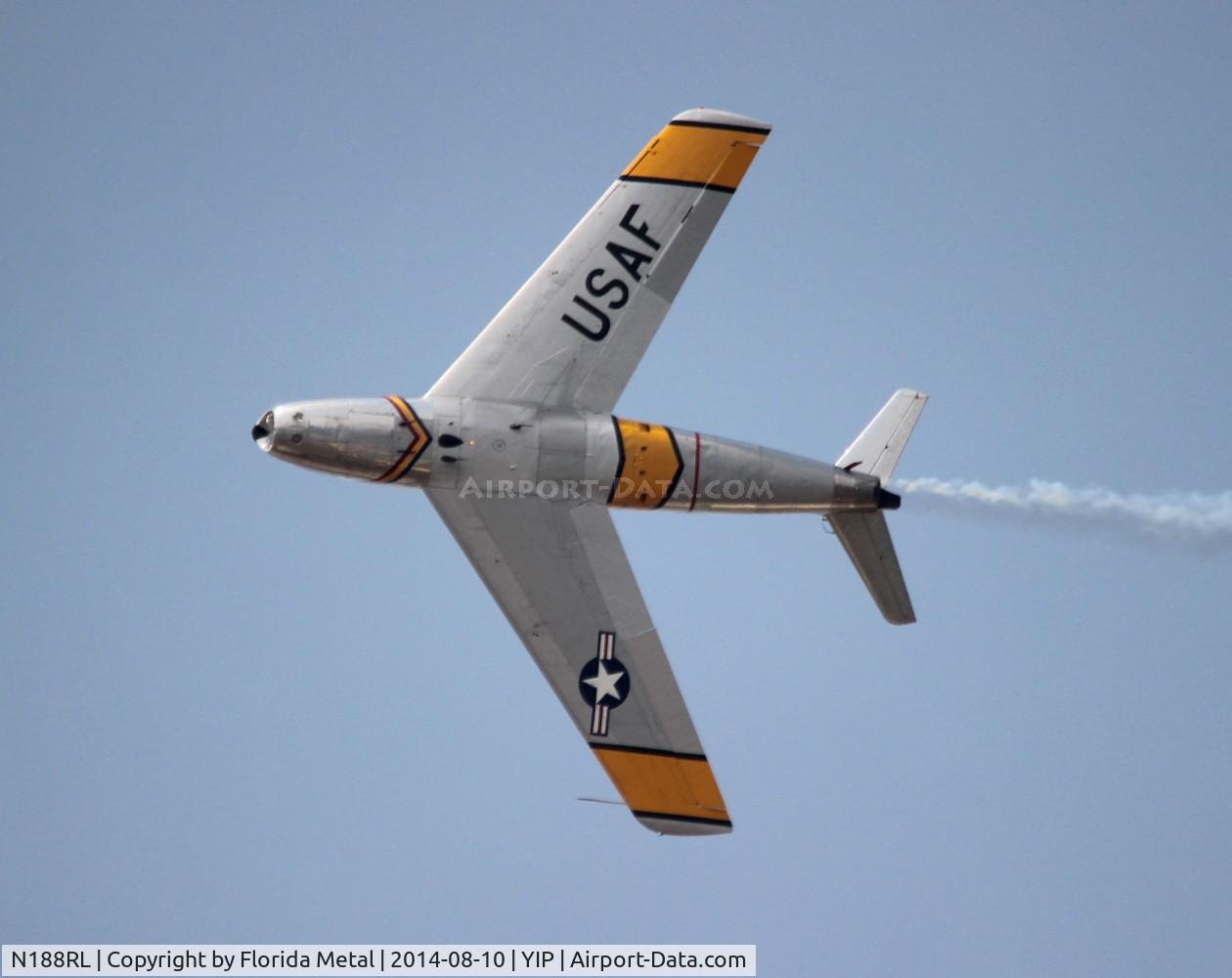 N188RL, 1952 North American F-86F Sabre C/N 191-682, F-86F