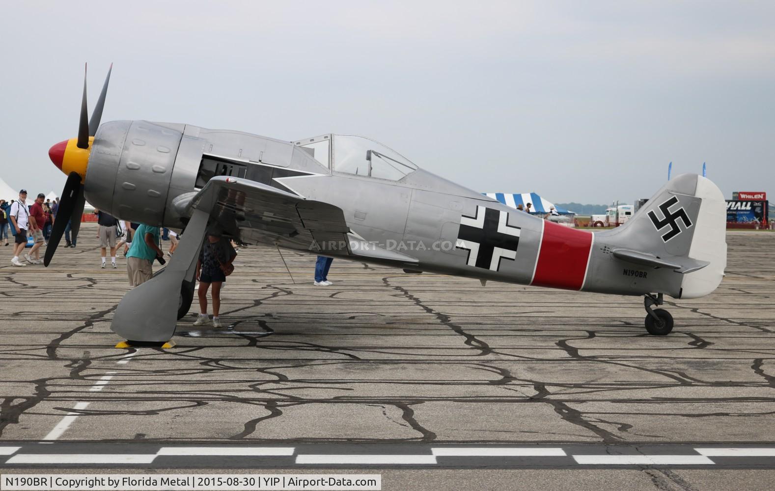 N190BR, Focke-Wulf Fw-190-A8 Replica C/N 005, FW 190 Replica
