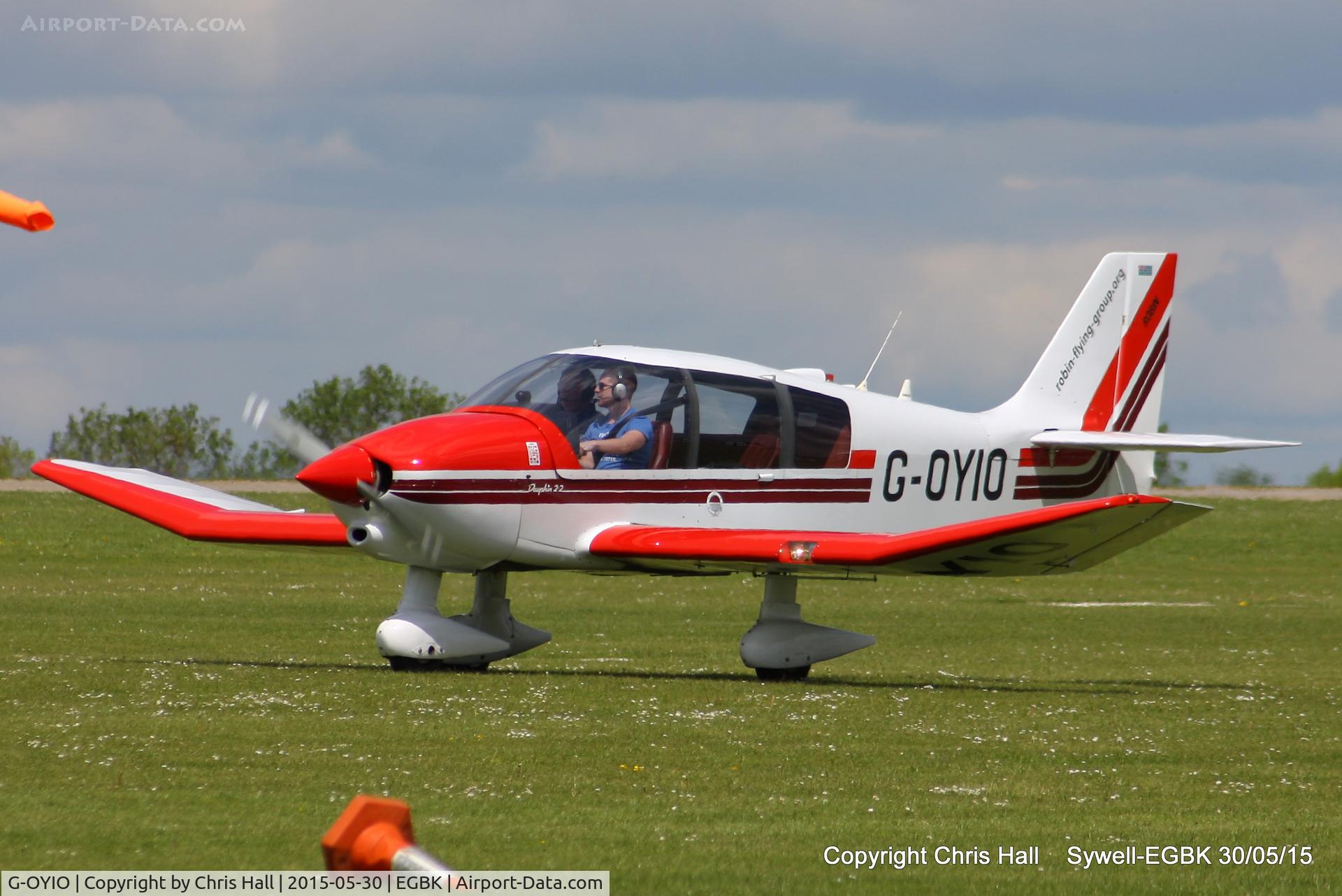 G-OYIO, 1991 Robin DR-400-120 Dauphin C/N 2038, at Aeroexpo 2015
