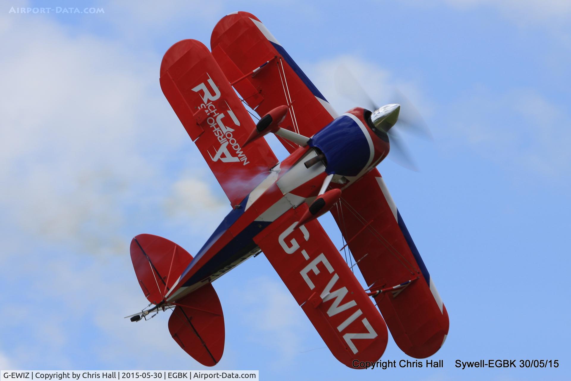 G-EWIZ, 1981 Pitts S-2S Special C/N S18, at Aeroexpo 2015