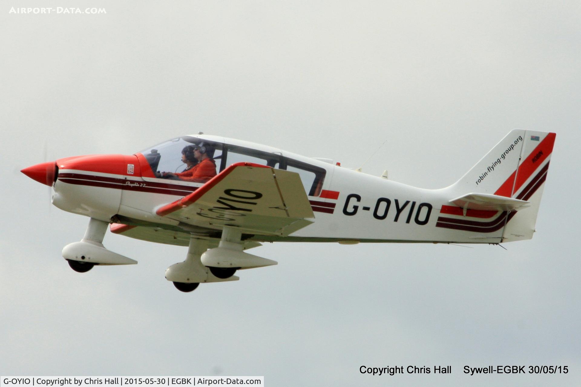 G-OYIO, 1991 Robin DR-400-120 Dauphin C/N 2038, at Aeroexpo 2015