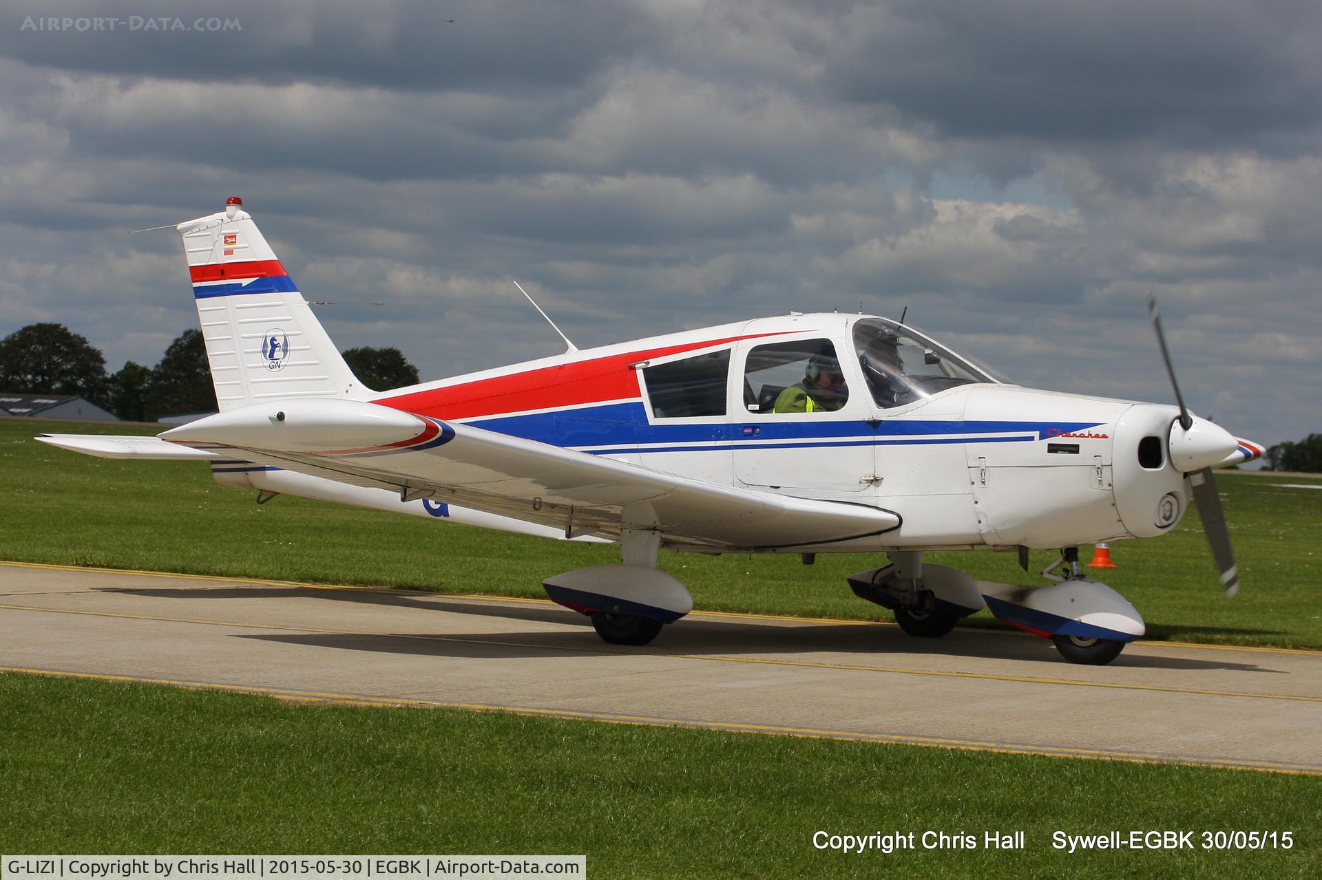 G-LIZI, 1961 Piper PA-28-160 Cherokee Cherokee C/N 28-52, at Aeroexpo 2015