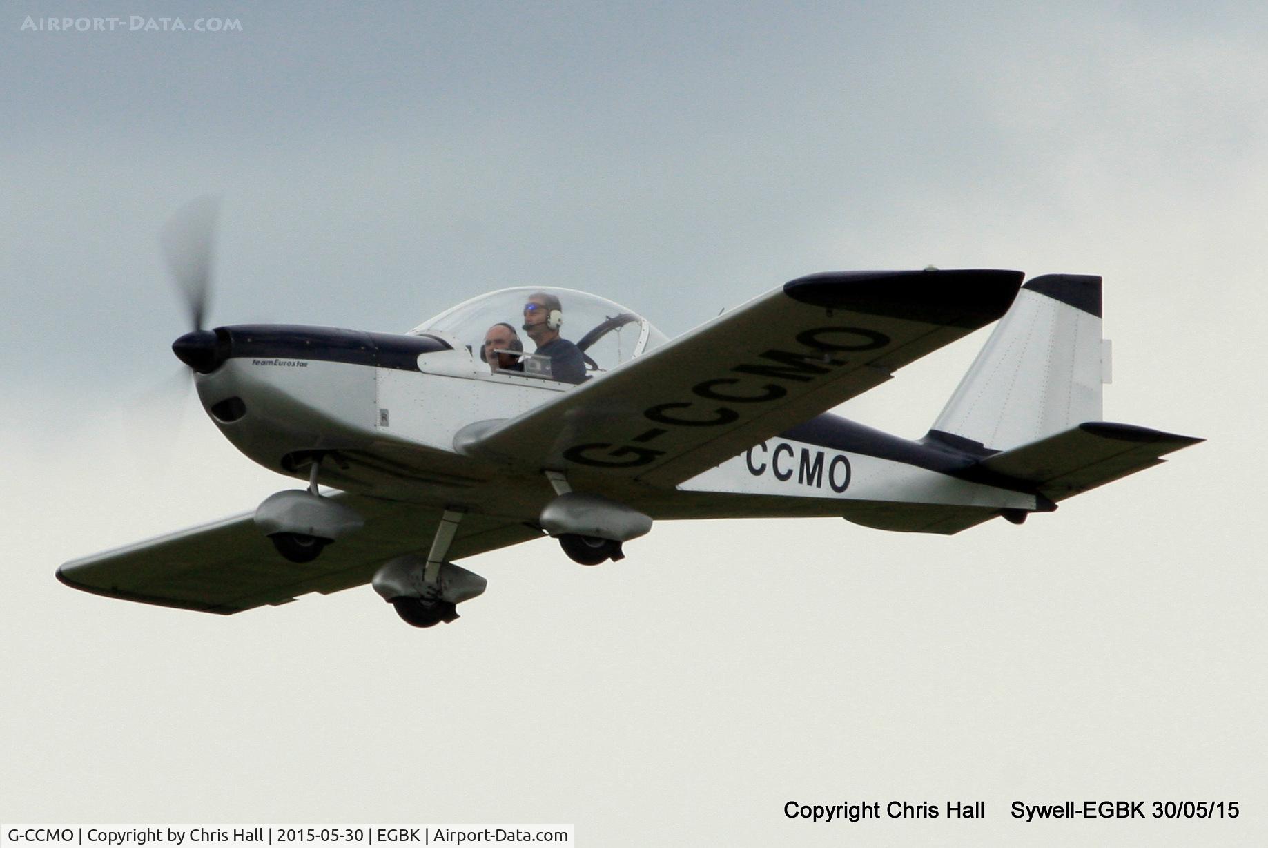 G-CCMO, 2003 Aerotechnik EV-97A Eurostar C/N PFA 315-14155, at Aeroexpo 2015