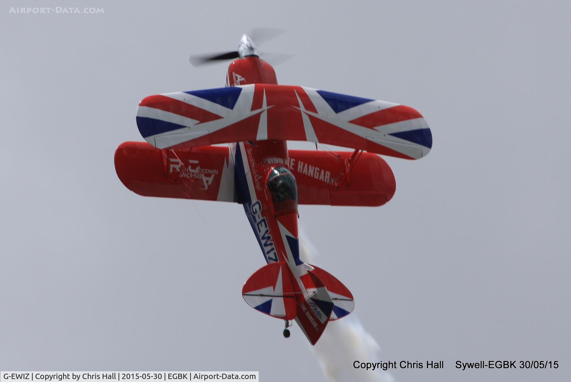 G-EWIZ, 1981 Pitts S-2S Special C/N S18, at Aeroexpo 2015