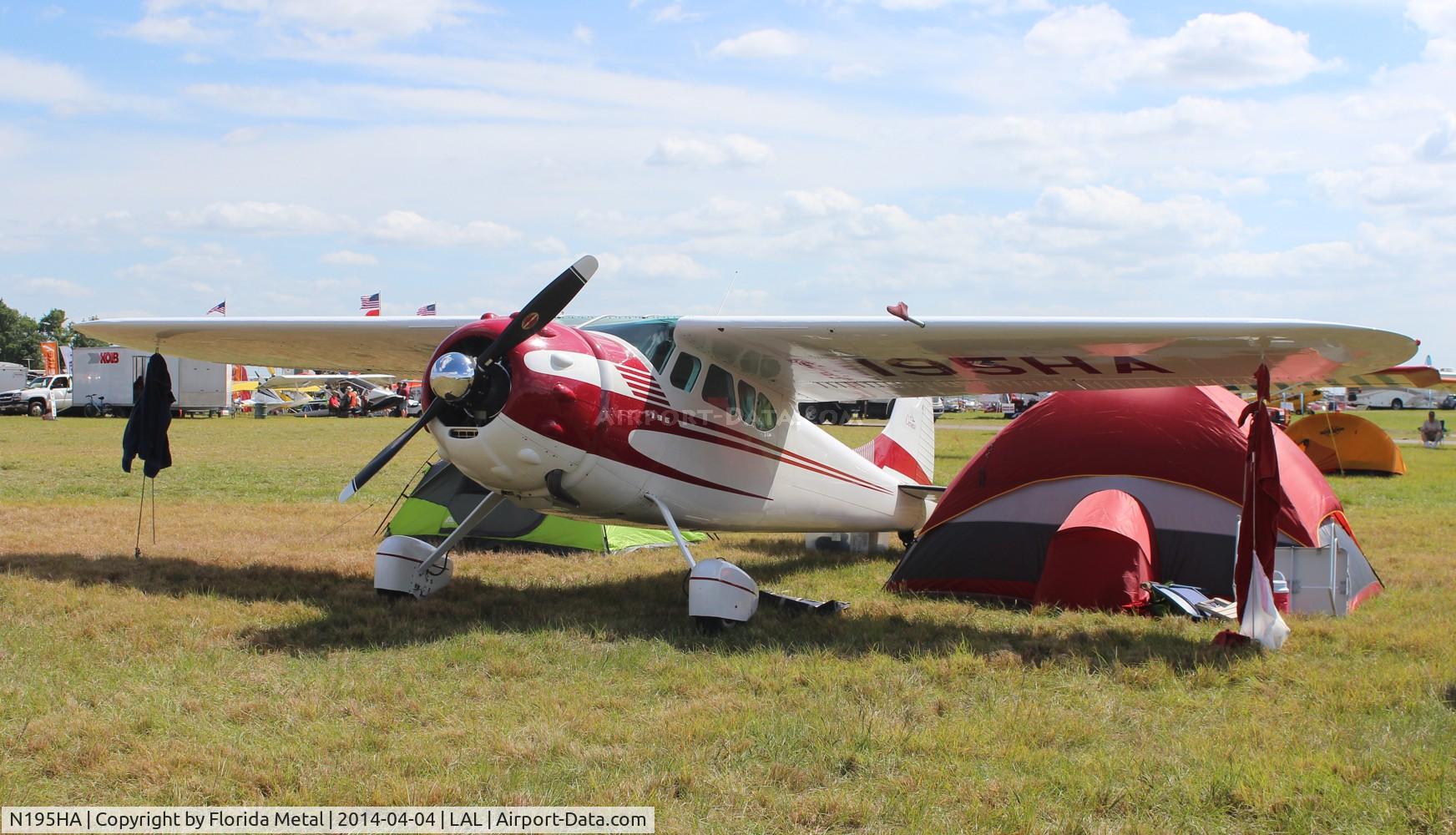 N195HA, 1965 Cessna 195 C/N 7438, Cessna 195