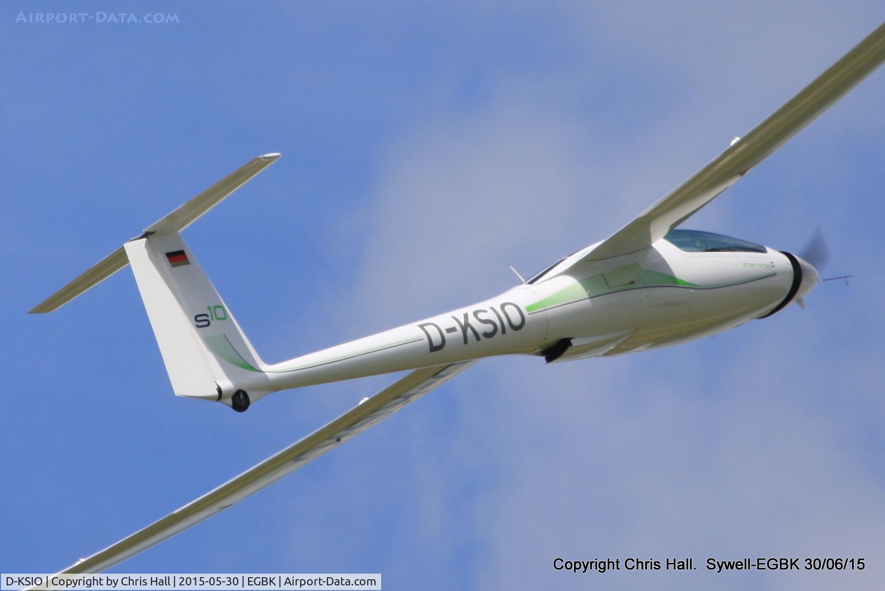 D-KSIO, Stemme S-10VT C/N 11-138, at Aeroexpo 2015