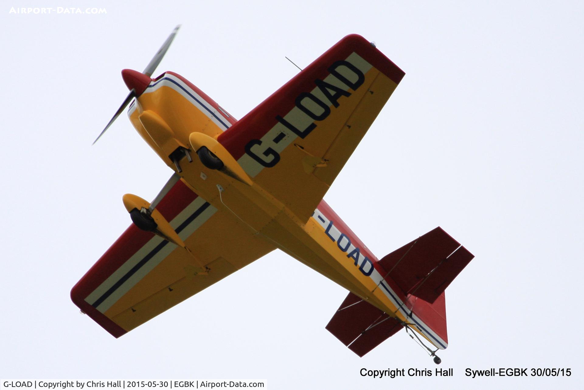 G-LOAD, 2002 Rihn DR-107 One Design C/N PFA 264-13776, at Aeroexpo 2015