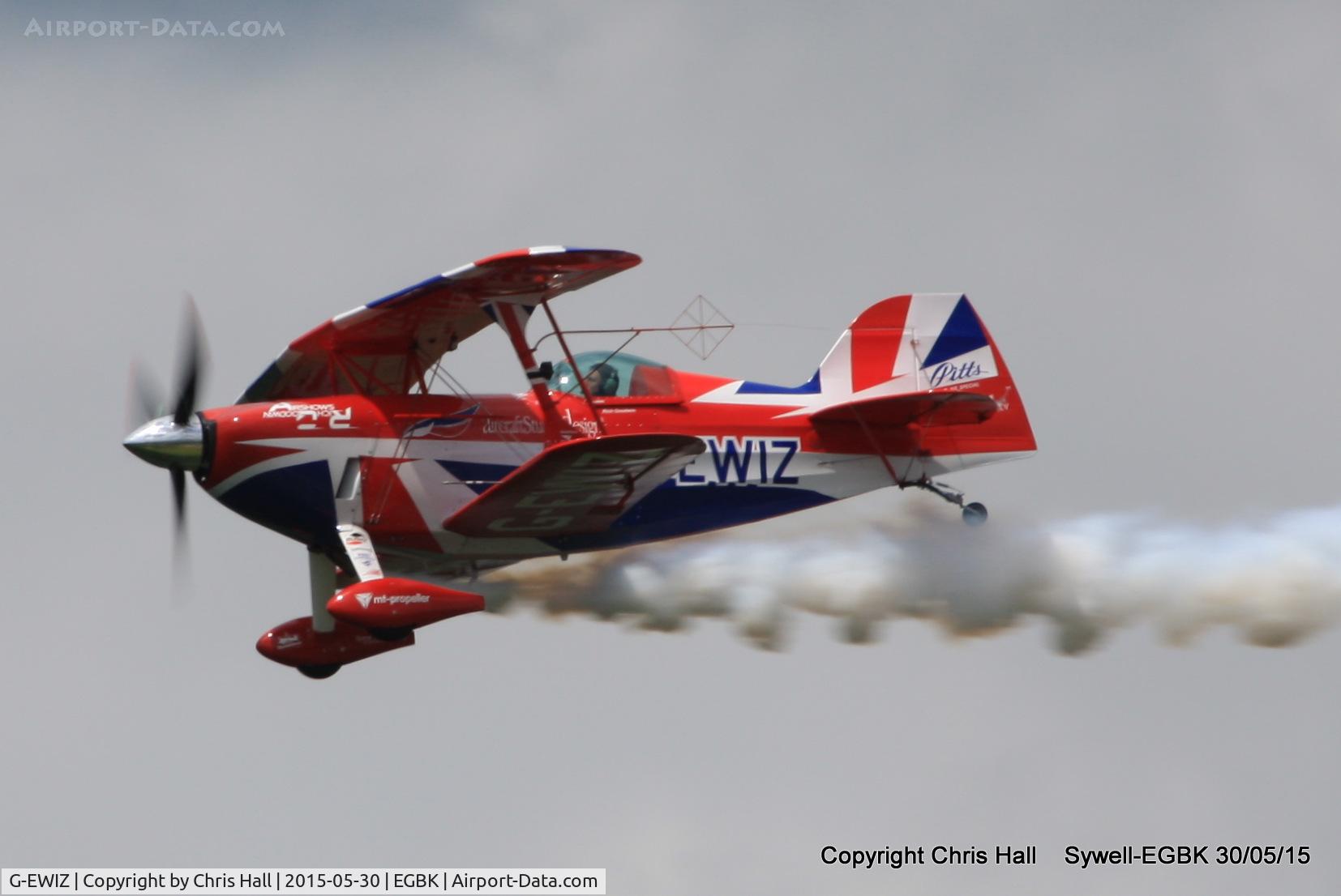 G-EWIZ, 1981 Pitts S-2S Special C/N S18, at Aeroexpo 2015